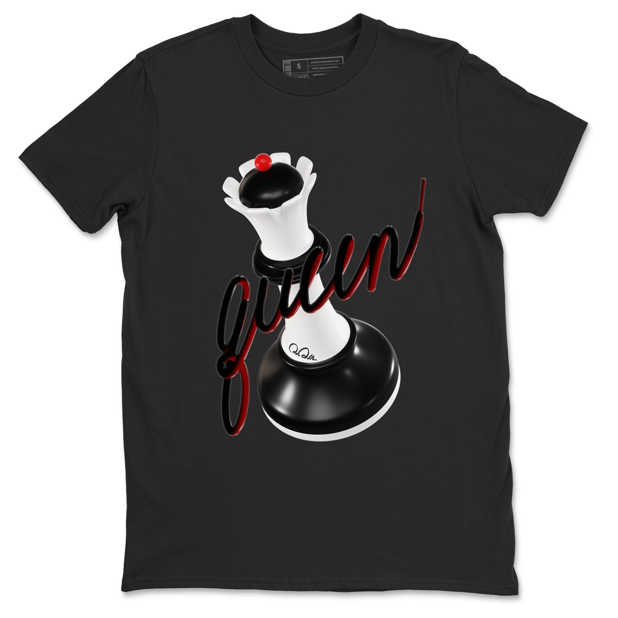 3D Queen snkmatch Tees - Air Jordan 14 Black Toe