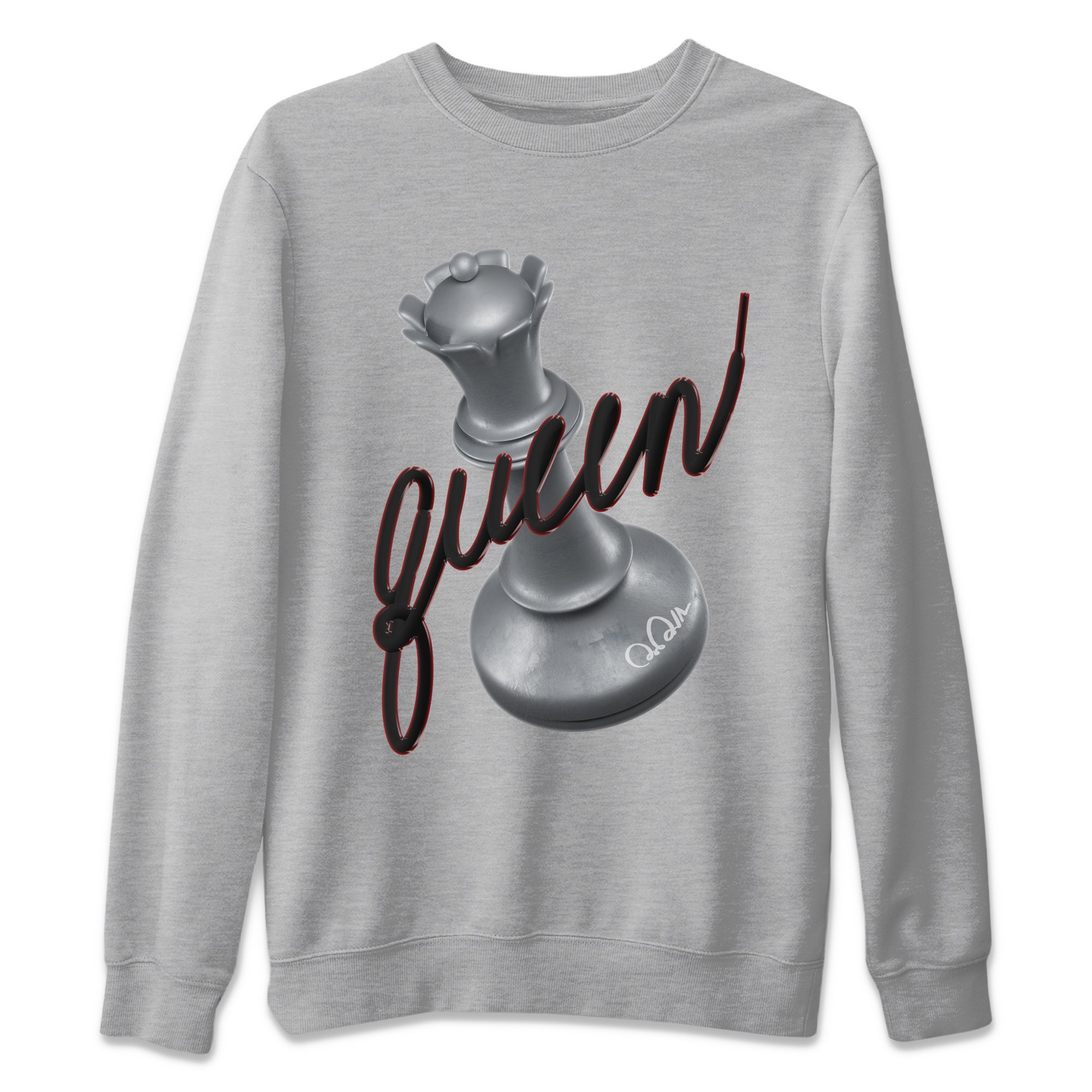 3D Queen Unisex Tops - Air Jordan 14 Metallic Silver