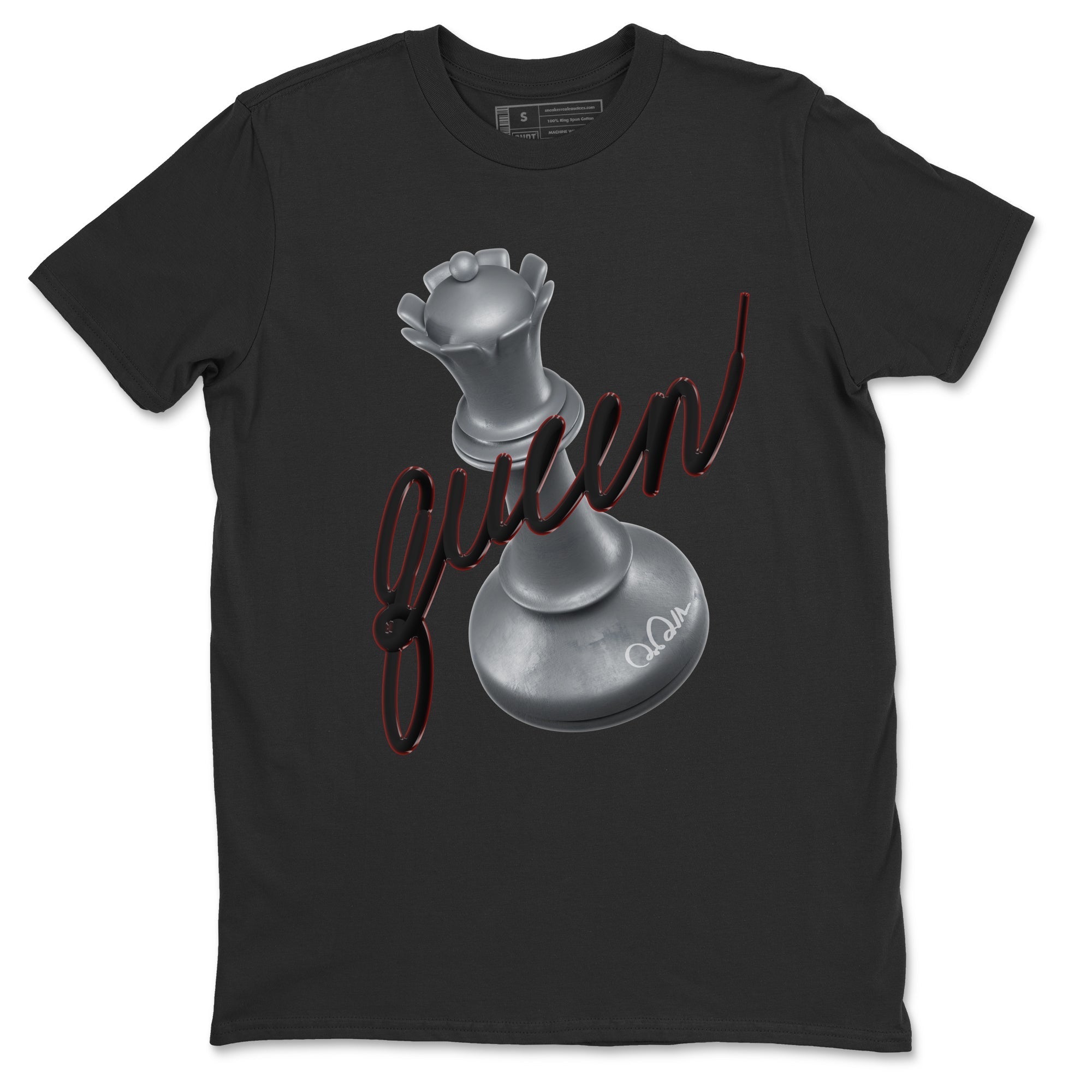 3D Queen Unisex Tops - Air Jordan 14 Metallic Silver