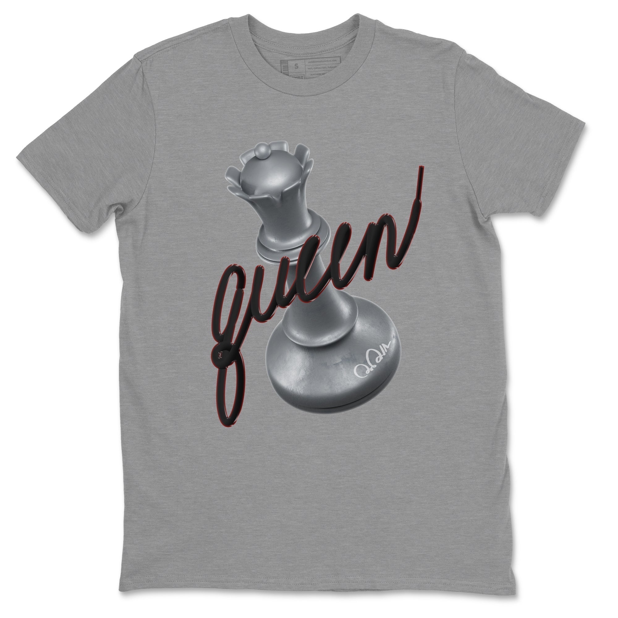 3D Queen Unisex Tops - Air Jordan 14 Metallic Silver