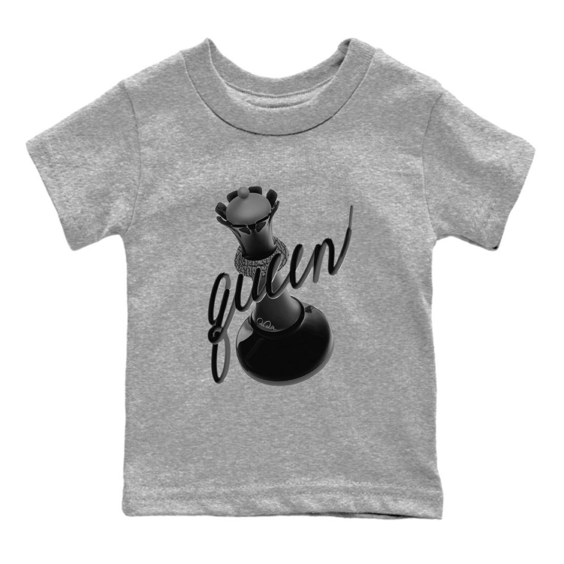 3D Queen snkmatch Tees Kids - Air Jordan 3 Black Cat