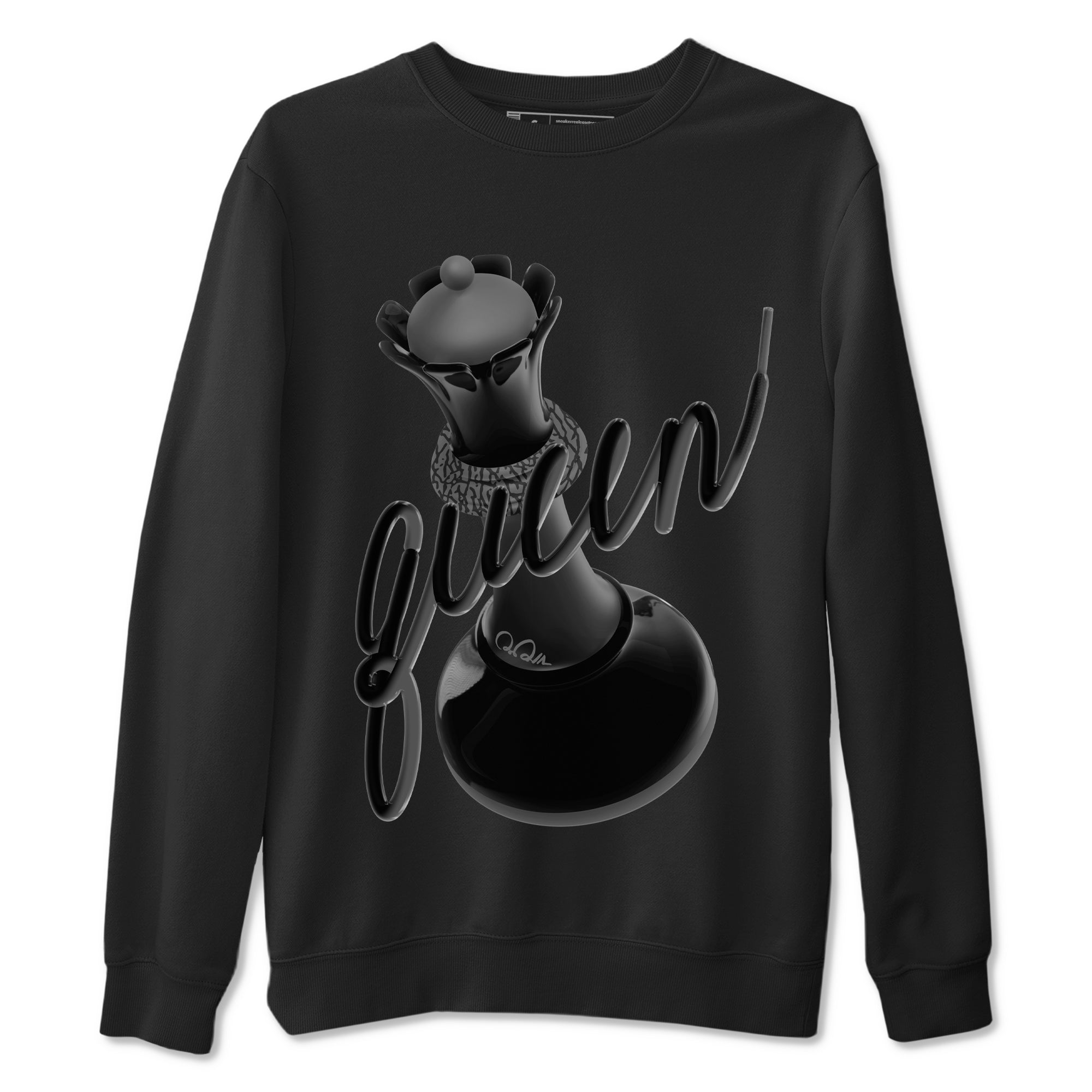 3D Queen snkmatch Tees - Air Jordan 3 Black Cat