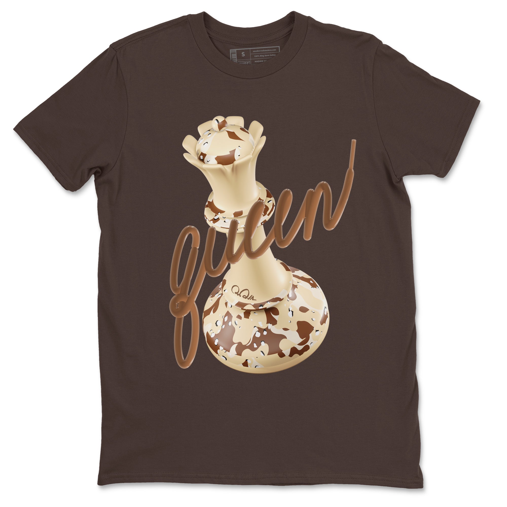 3D Queen snkmatch Tees - Air Jordan 3 Desert Camo