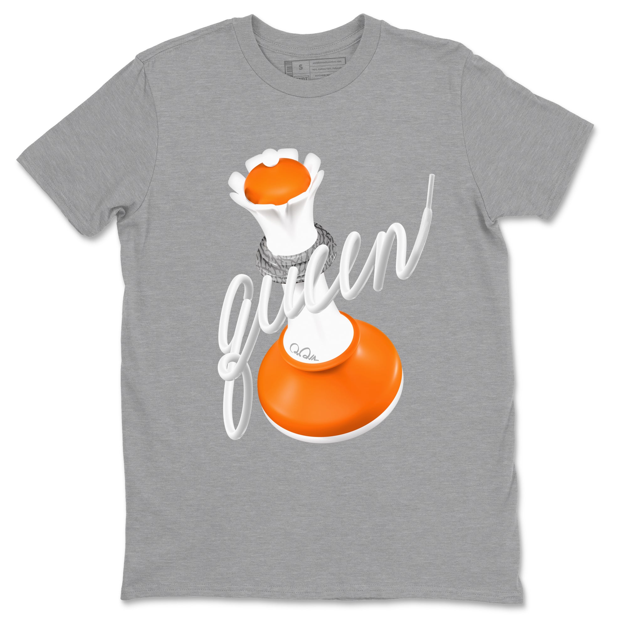 3D Queen snkmatch Tees - Air Jordan 3 Georgia Peach