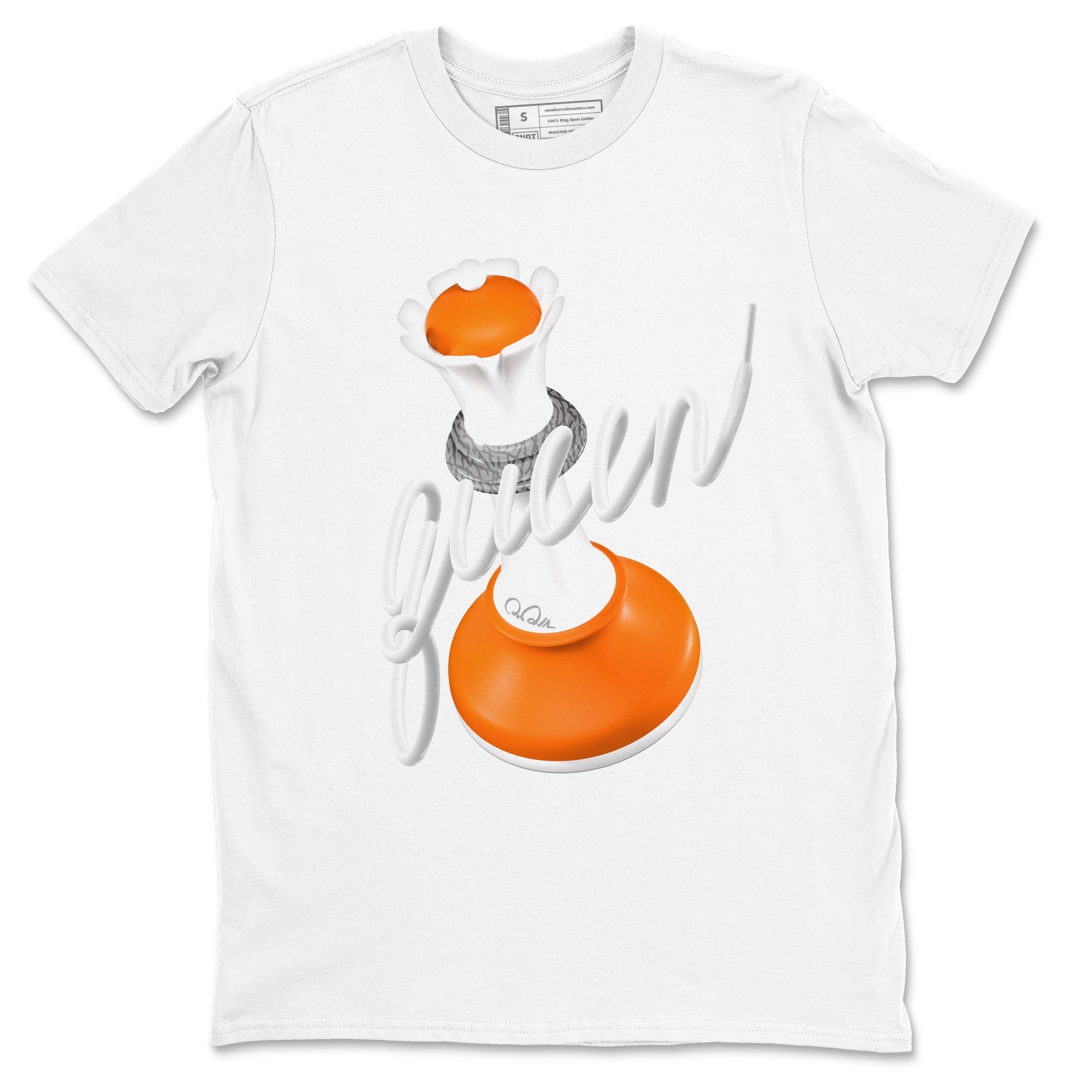3D Queen snkmatch Tees - Air Jordan 3 Georgia Peach