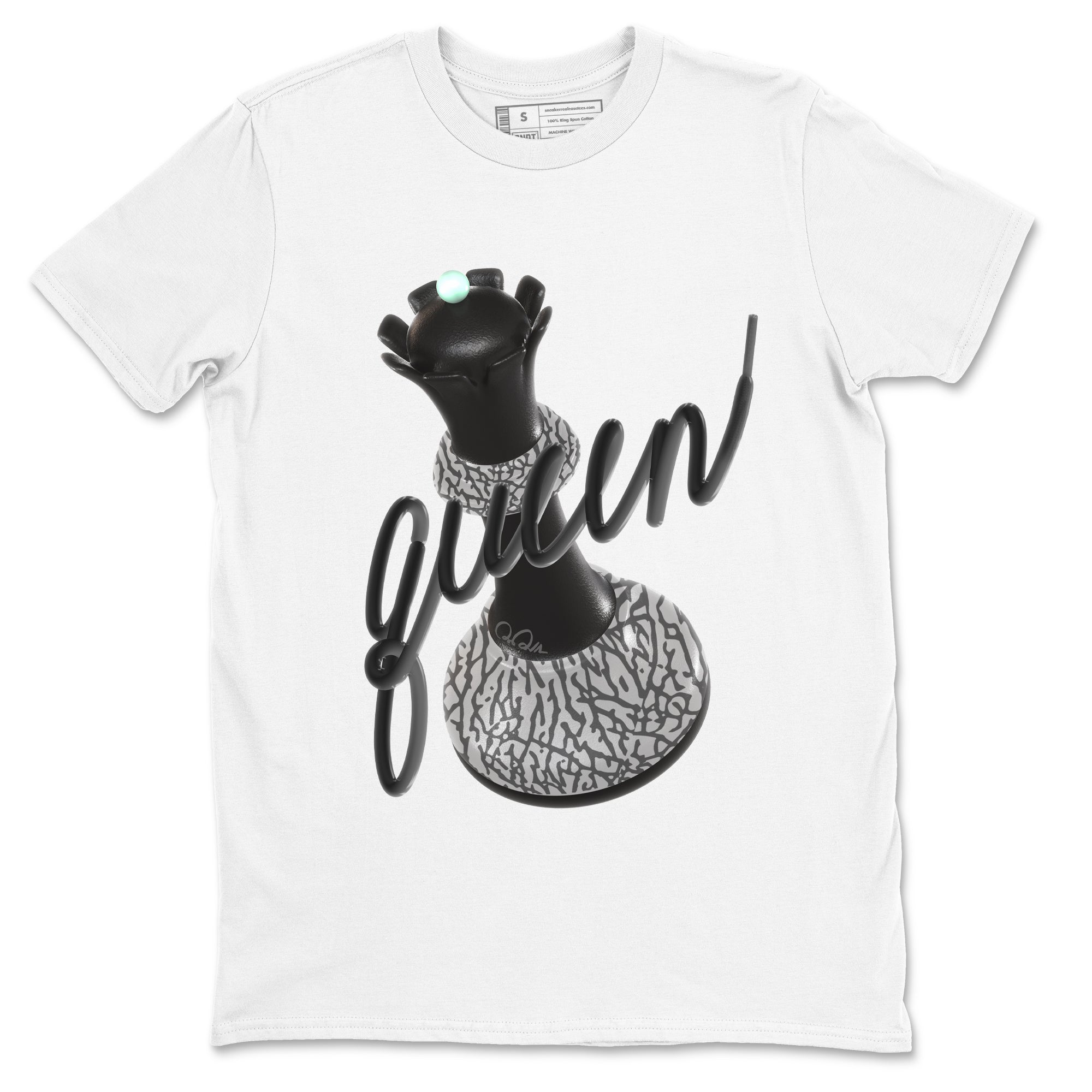 3D Queen snkmatch Tees - Air Jordan 3 Green Glow