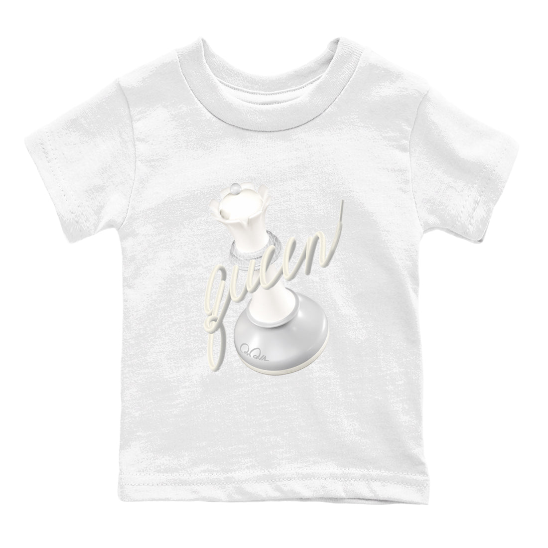 3D Queen snkmatch Tees Kids - Air Jordan 3 Ivory