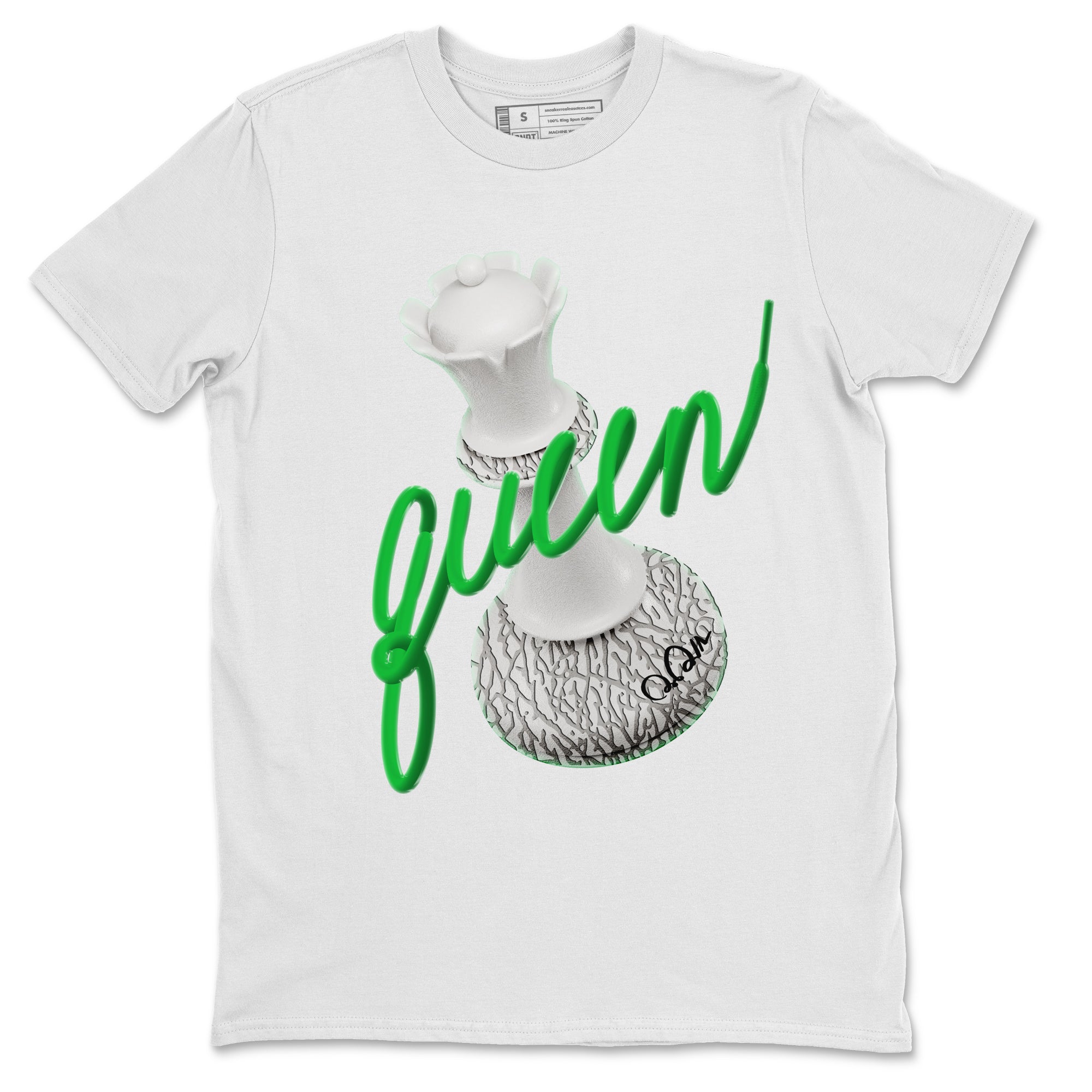 3D Queen Unisex Tops - Air Jordan 3 Lucky Green
