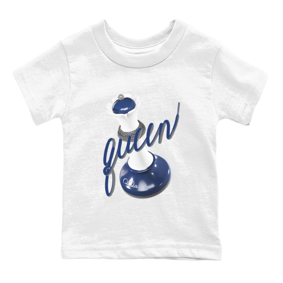 3D Queen snkmatch Tees Kids - Air Jordan 3 Midnight Navy 2023