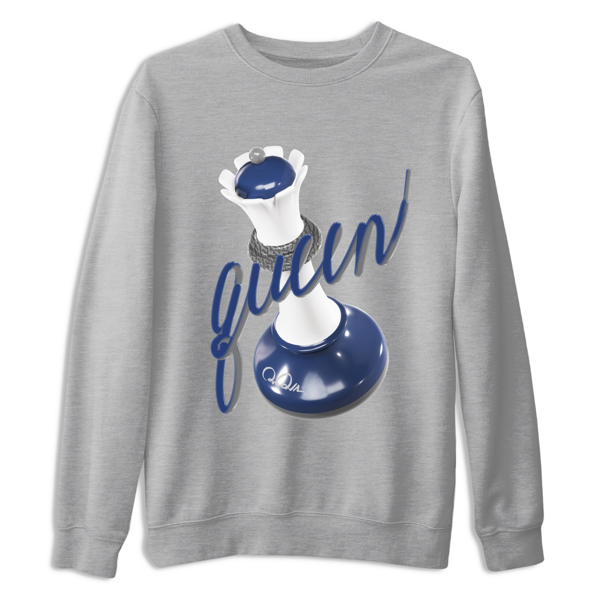 3D Queen snkmatch Tees - Air Jordan 3 Midnight Navy 2023