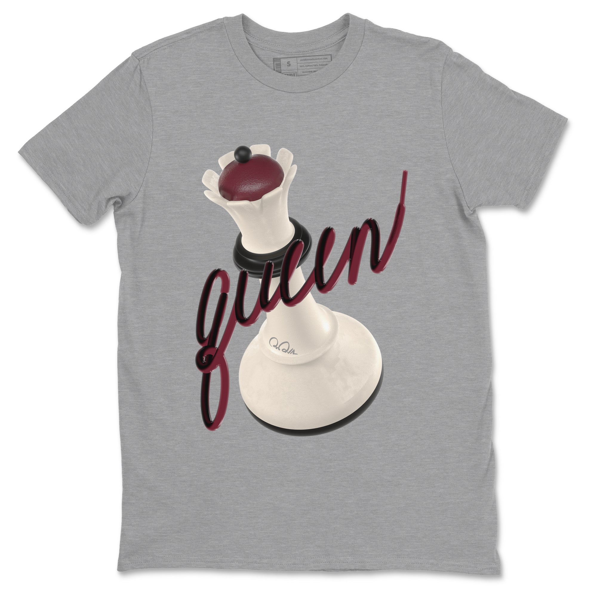 3D Queen snkmatch Tees - Air Jordan 4 A Ma Maniere x Fossil Stone