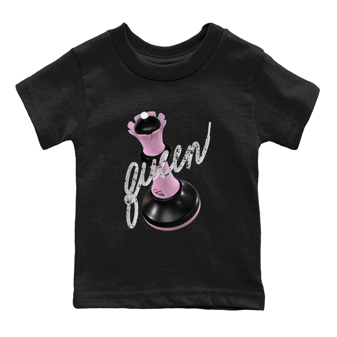 3D Queen snkmatch Tees Kids - Air Jordan 4 Orchid