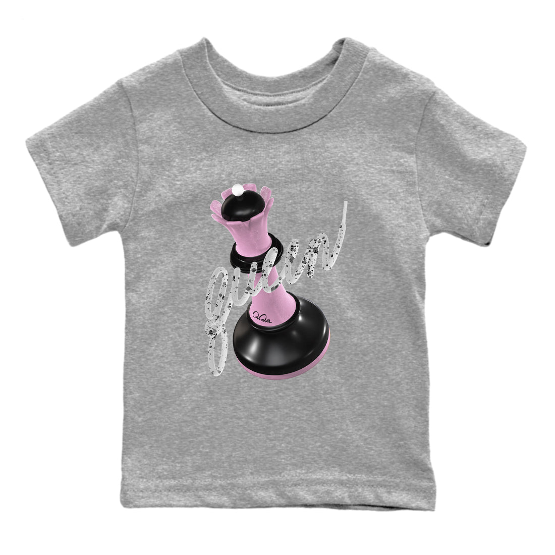 3D Queen snkmatch Tees Kids - Air Jordan 4 Orchid