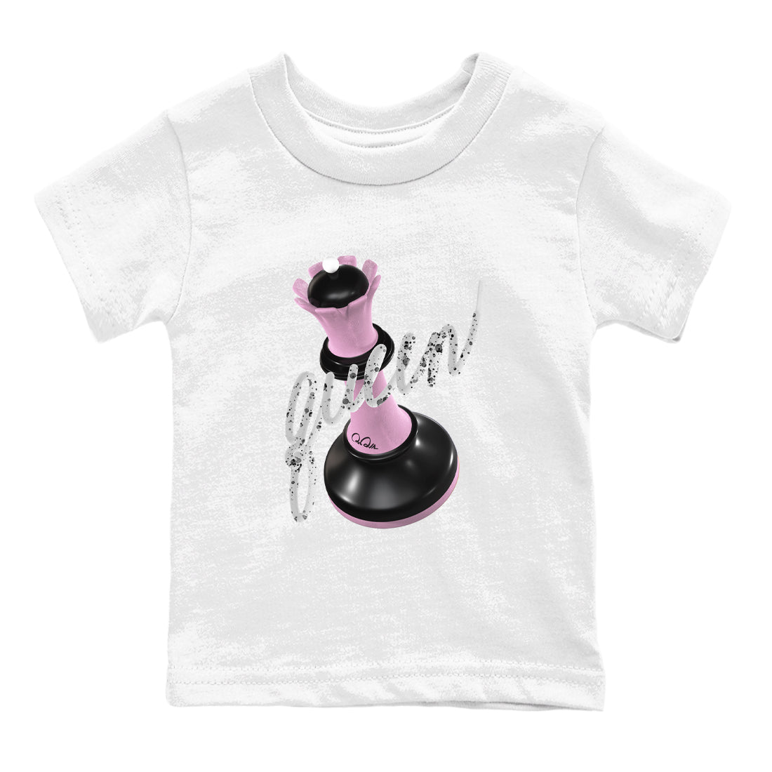3D Queen snkmatch Tees Kids - Air Jordan 4 Orchid