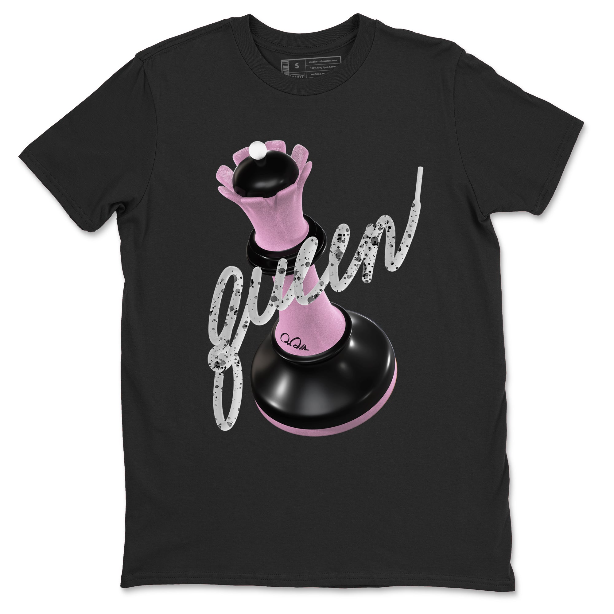 3D Queen snkmatch Tees - Air Jordan 4 Orchid