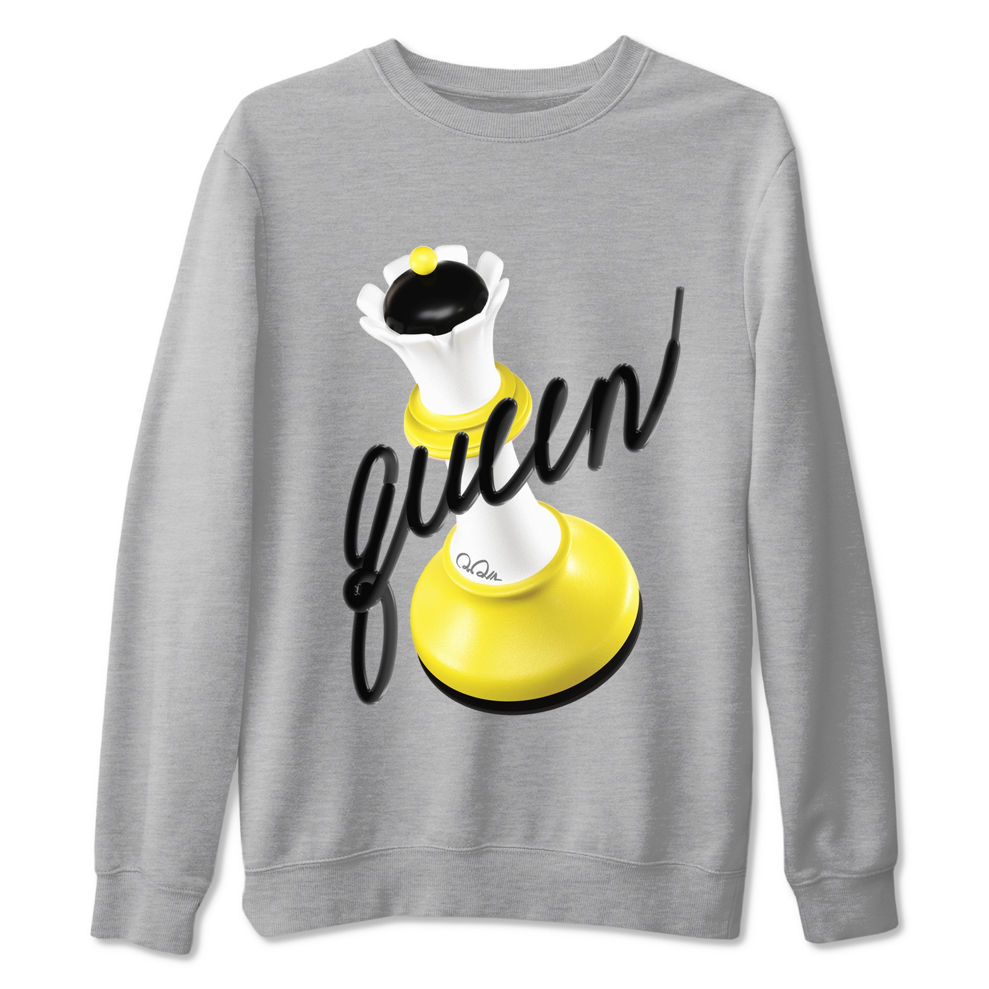 3D Queen snkmatch Tees - Air Jordan 4 Vivid Sulfur