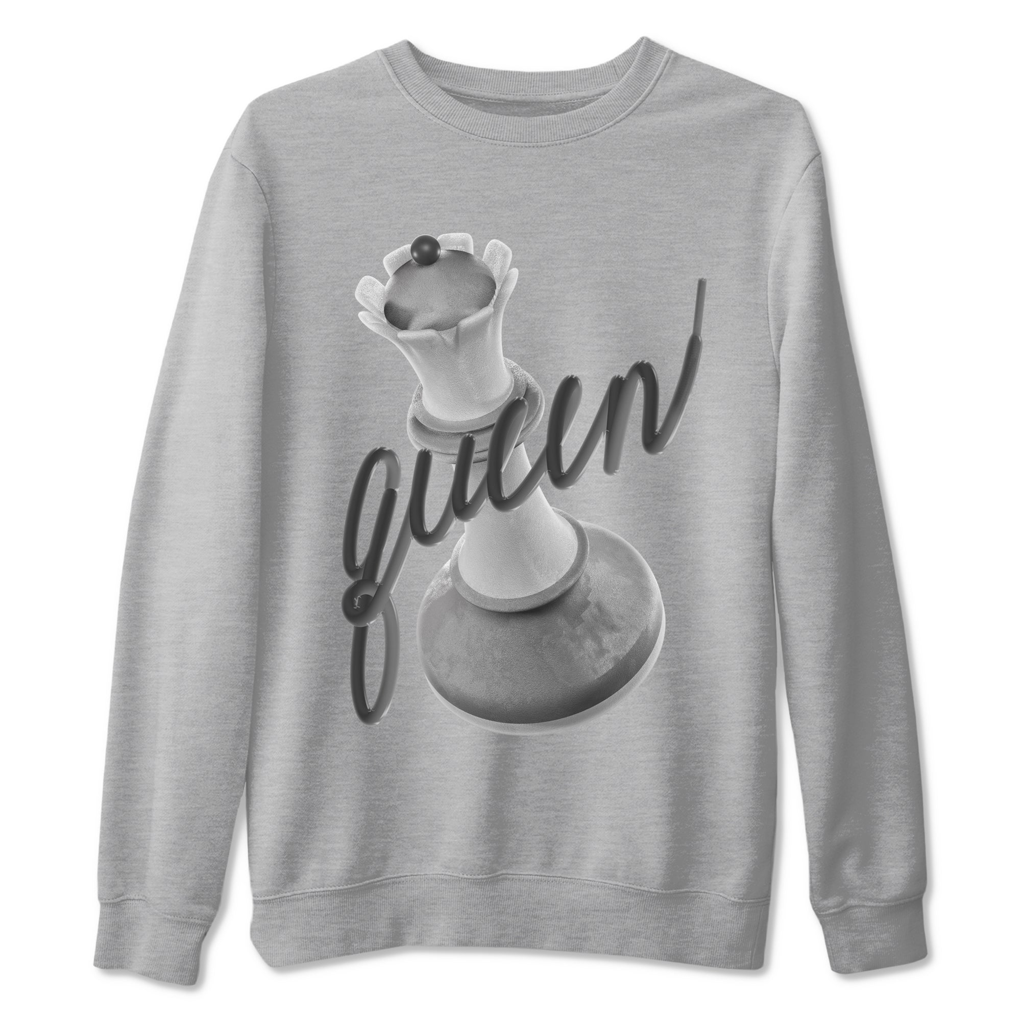 3D Queen snkmatch Tees - Air Jordan 4 Wet Cement