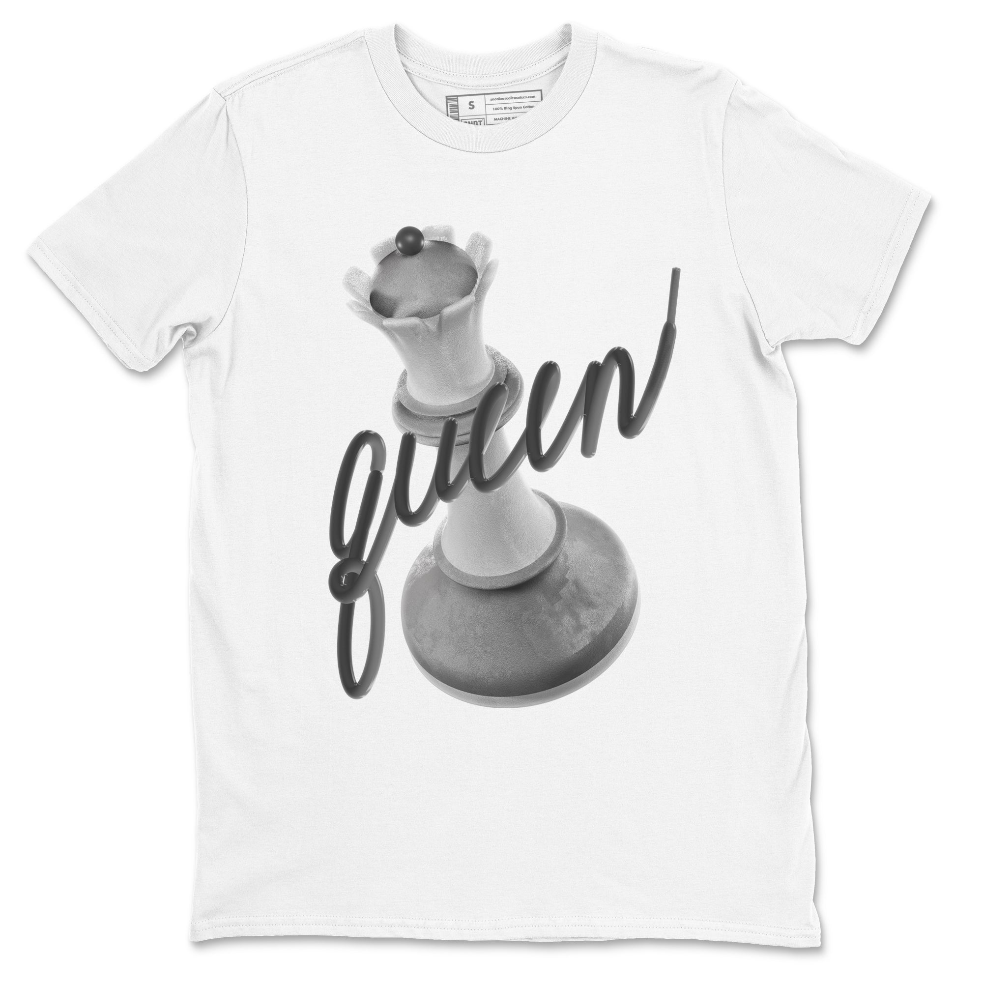 3D Queen snkmatch Tees - Air Jordan 4 Wet Cement