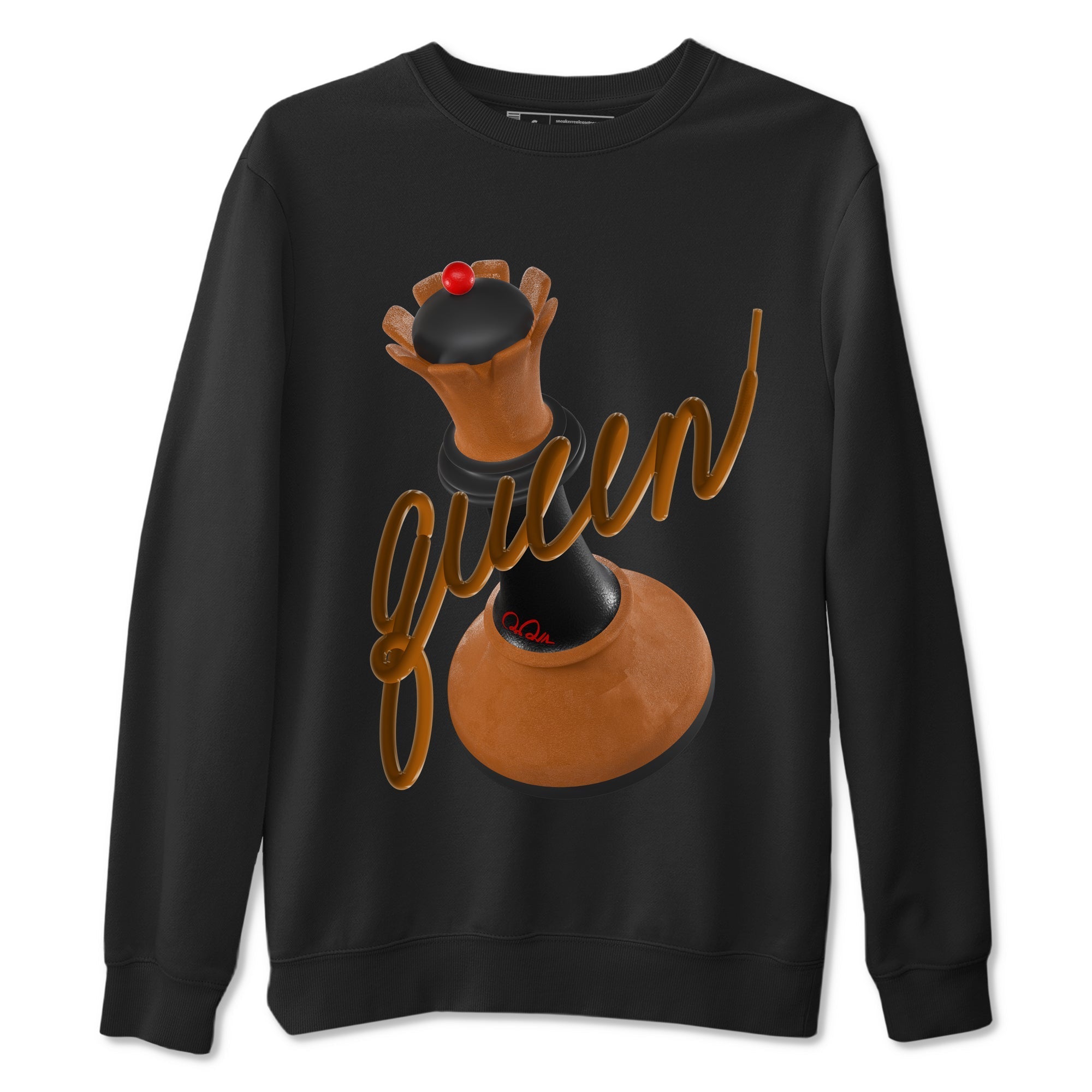 3D Queen snkmatch Tees - Air Jordan 5 Archaeo Brown