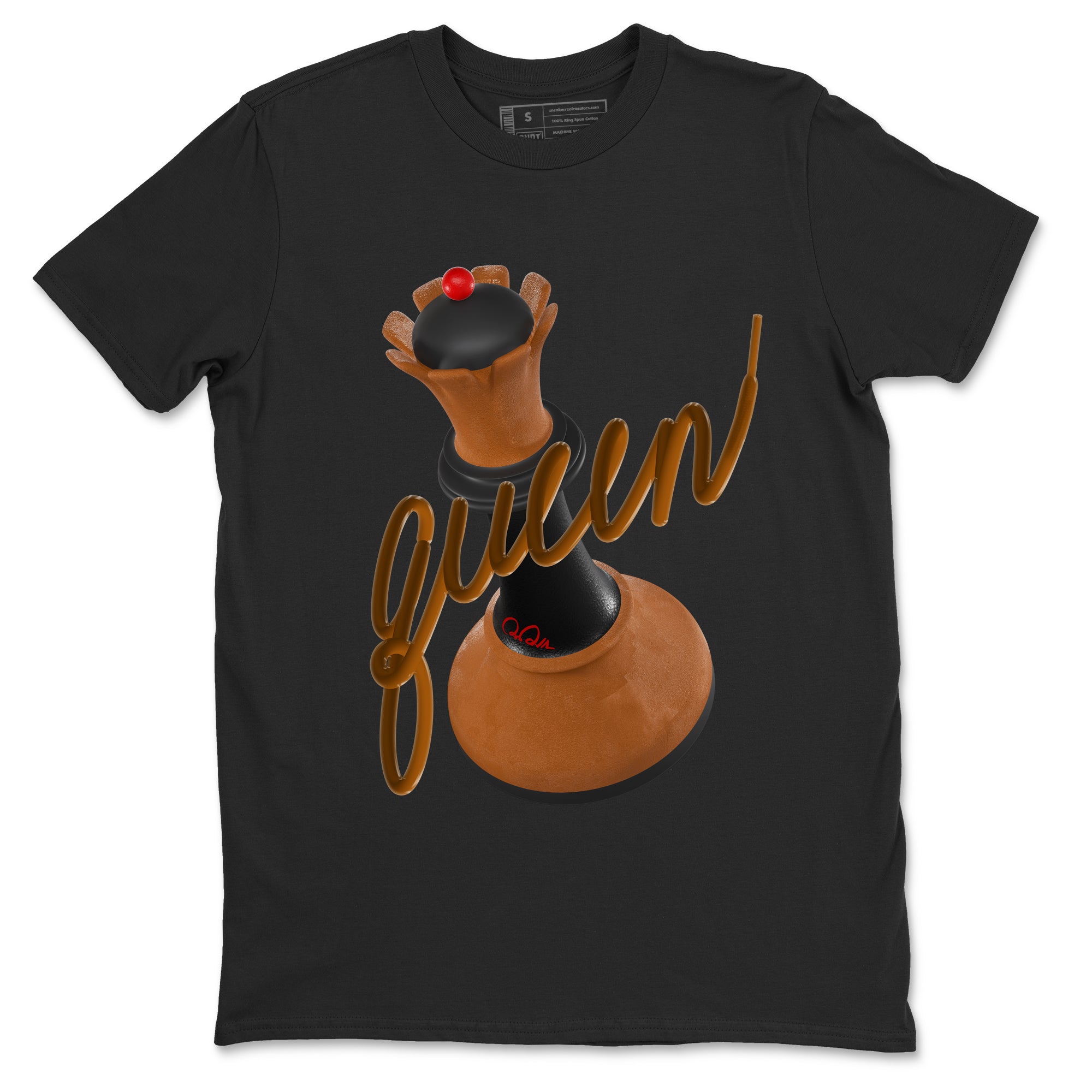 3D Queen snkmatch Tees - Air Jordan 5 Archaeo Brown