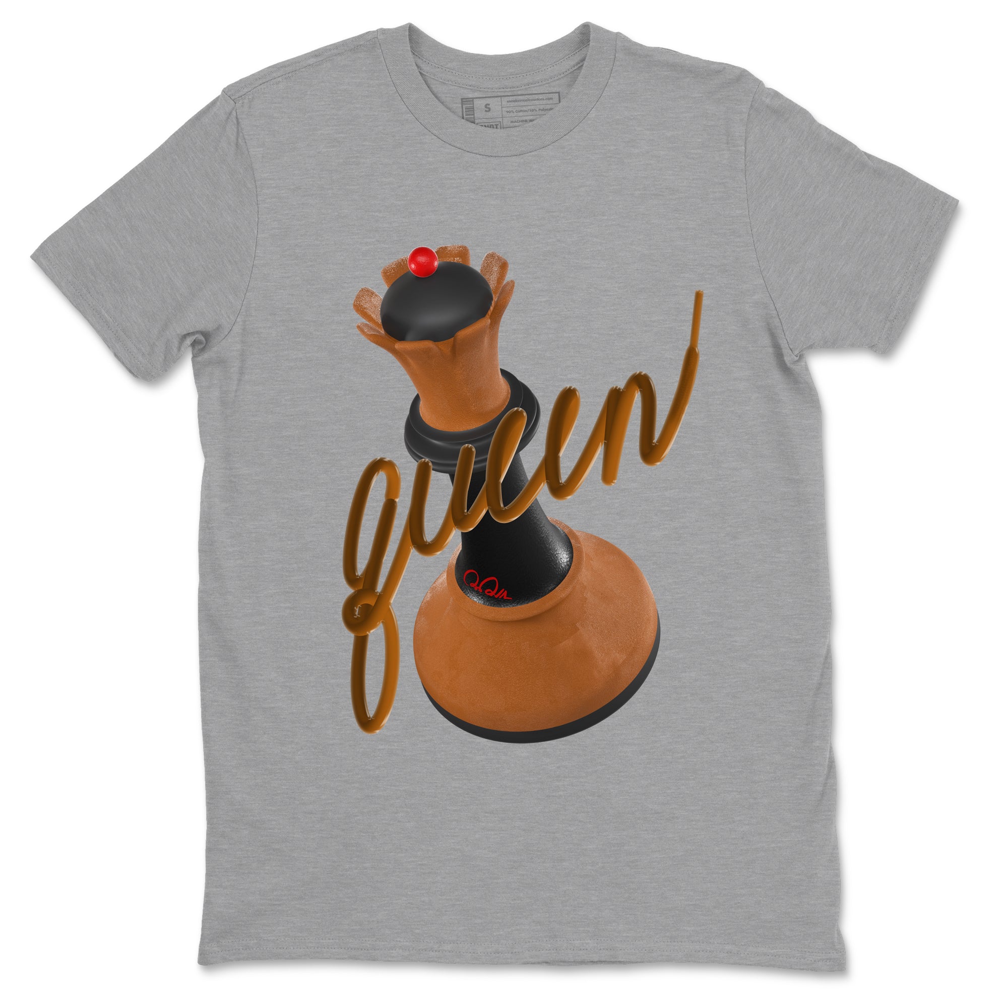 3D Queen snkmatch Tees - Air Jordan 5 Archaeo Brown