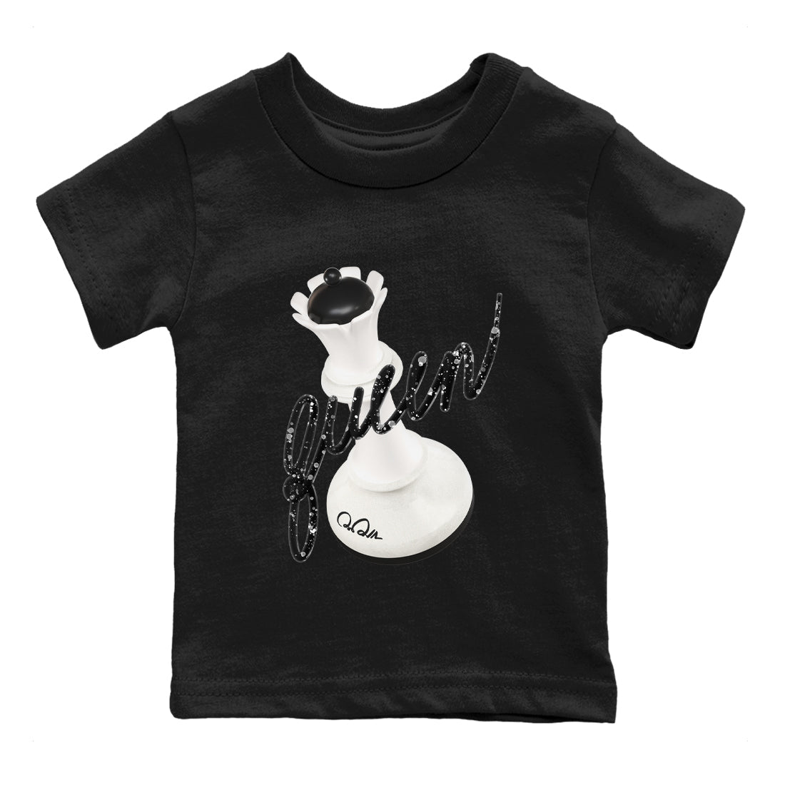 3D Queen snkmatch Tees Kids - Air Jordan 5 Sail