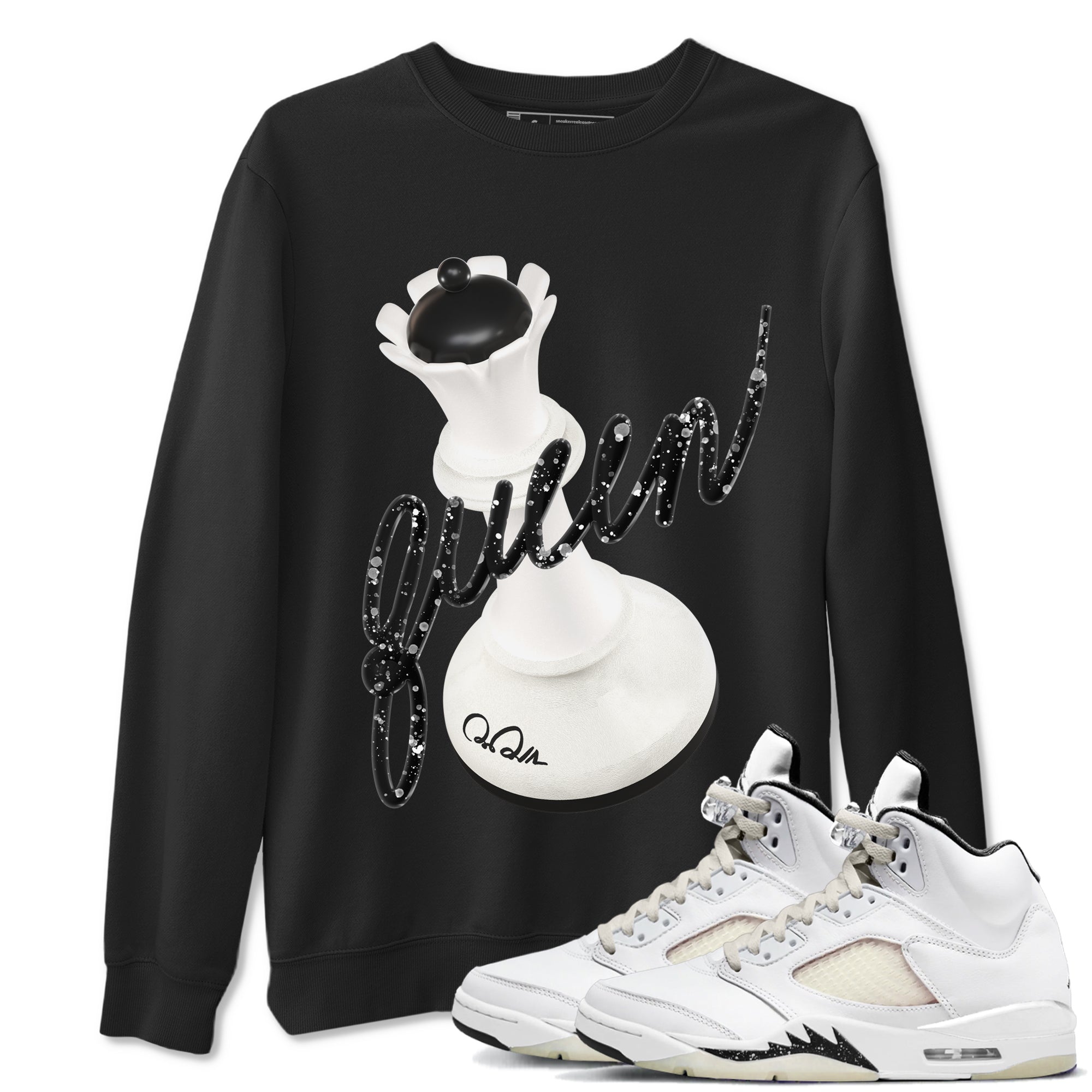 3D Queen snkmatch Tees - Air Jordan 5 Sail