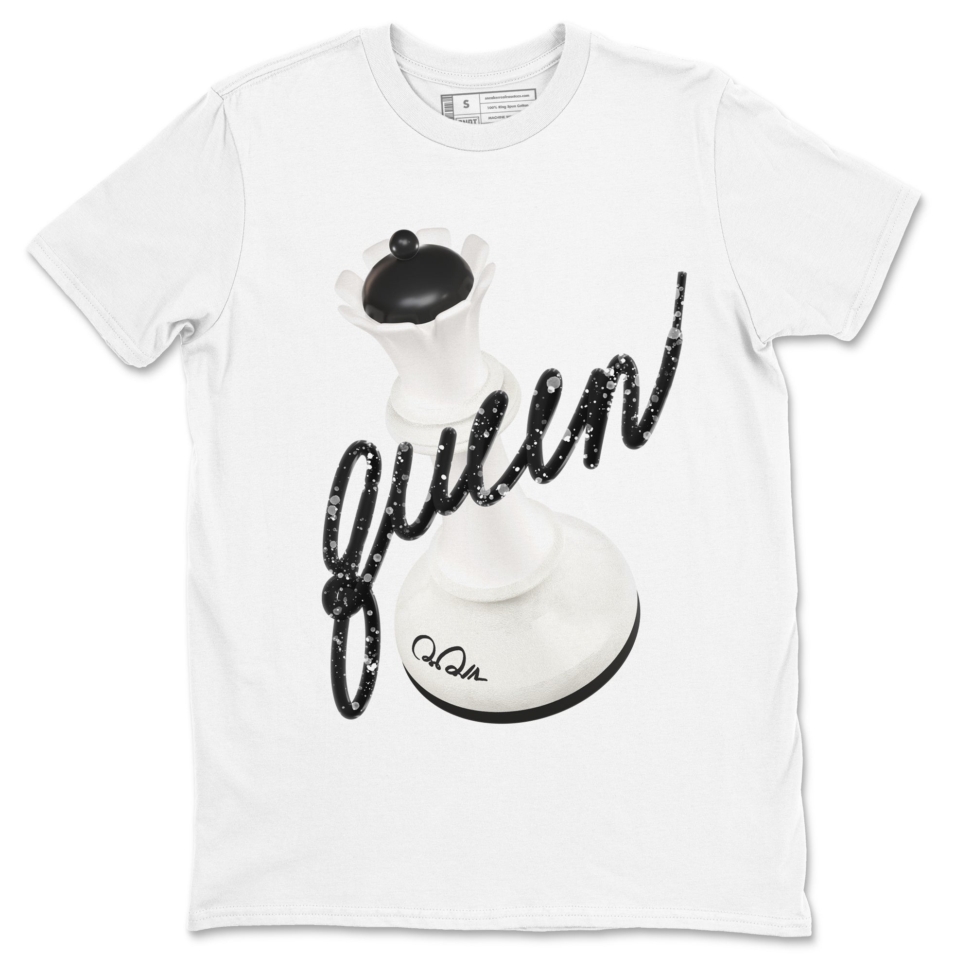 3D Queen snkmatch Tees - Air Jordan 5 Sail