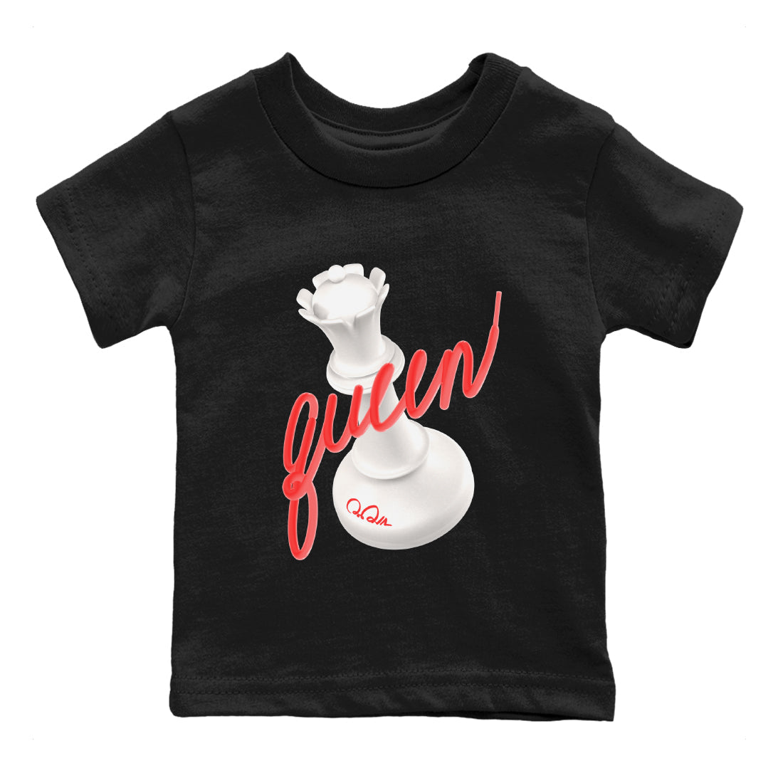 3D Queen Kids Tops - Air Jordan 7 White Infrared