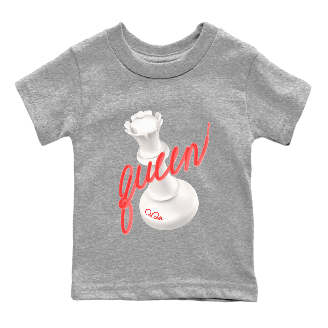 3D Queen Kids Tops - Air Jordan 7 White Infrared