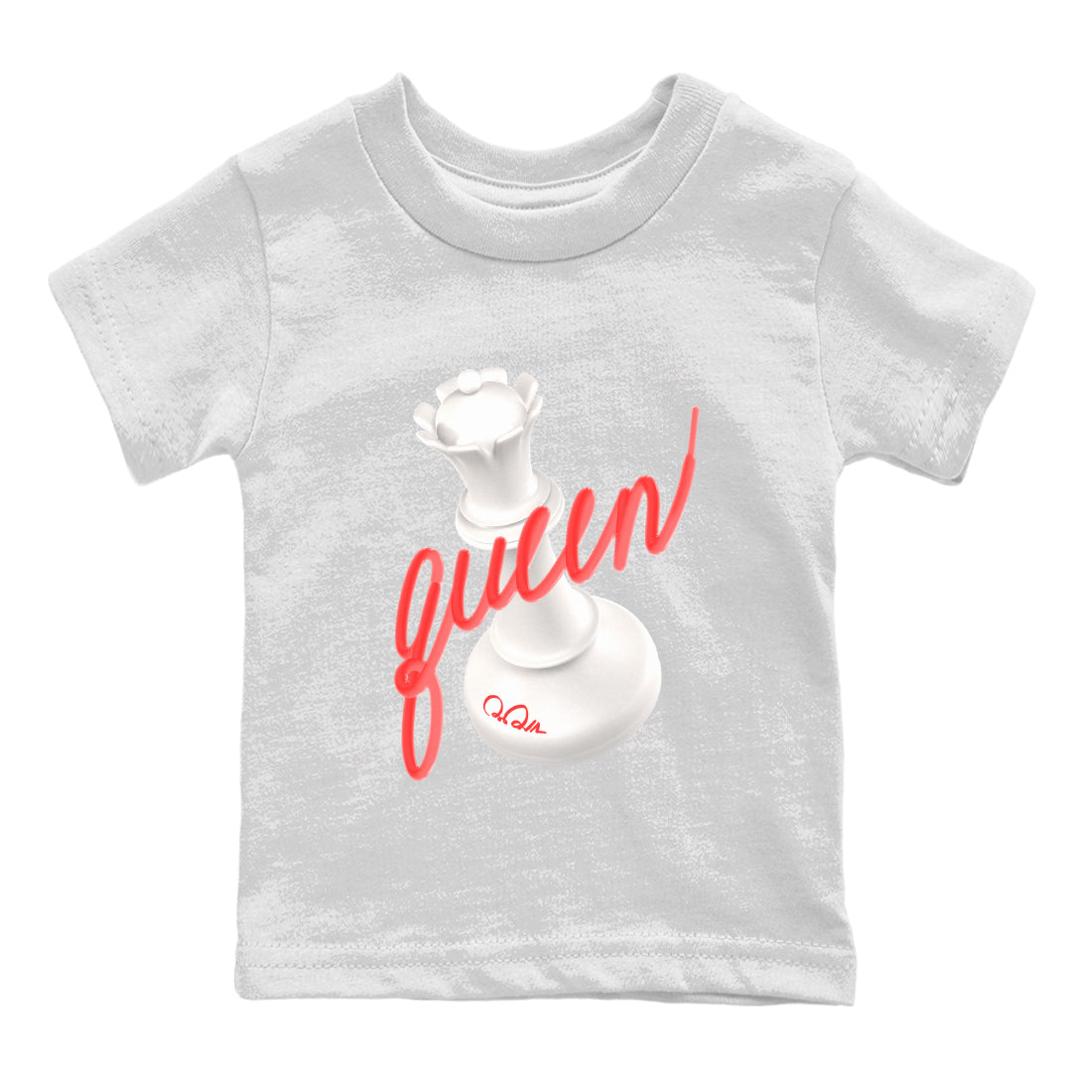 3D Queen Kids Tops - Air Jordan 7 White Infrared
