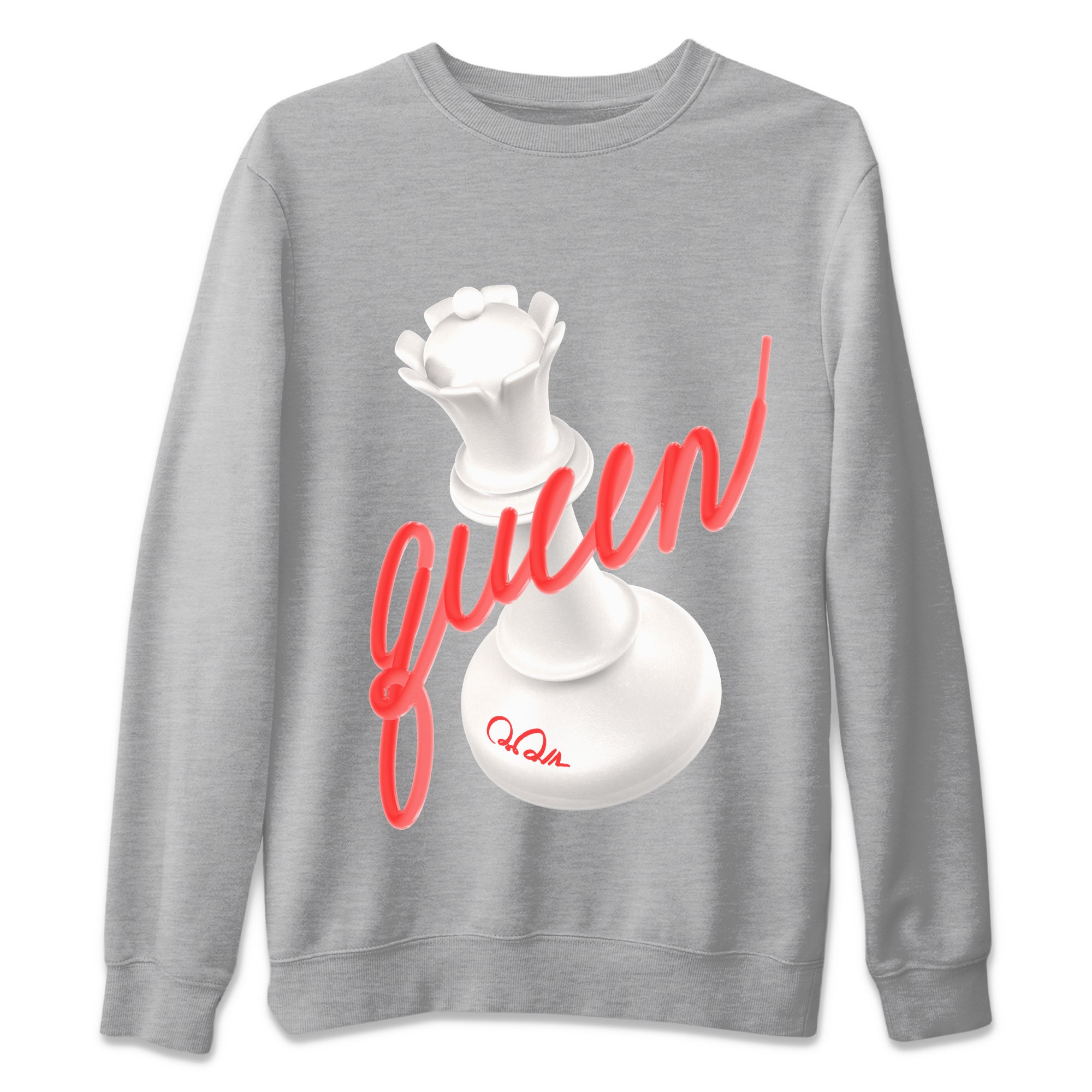 3D Queen Unisex Tops - Air Jordan 7 White Infrared