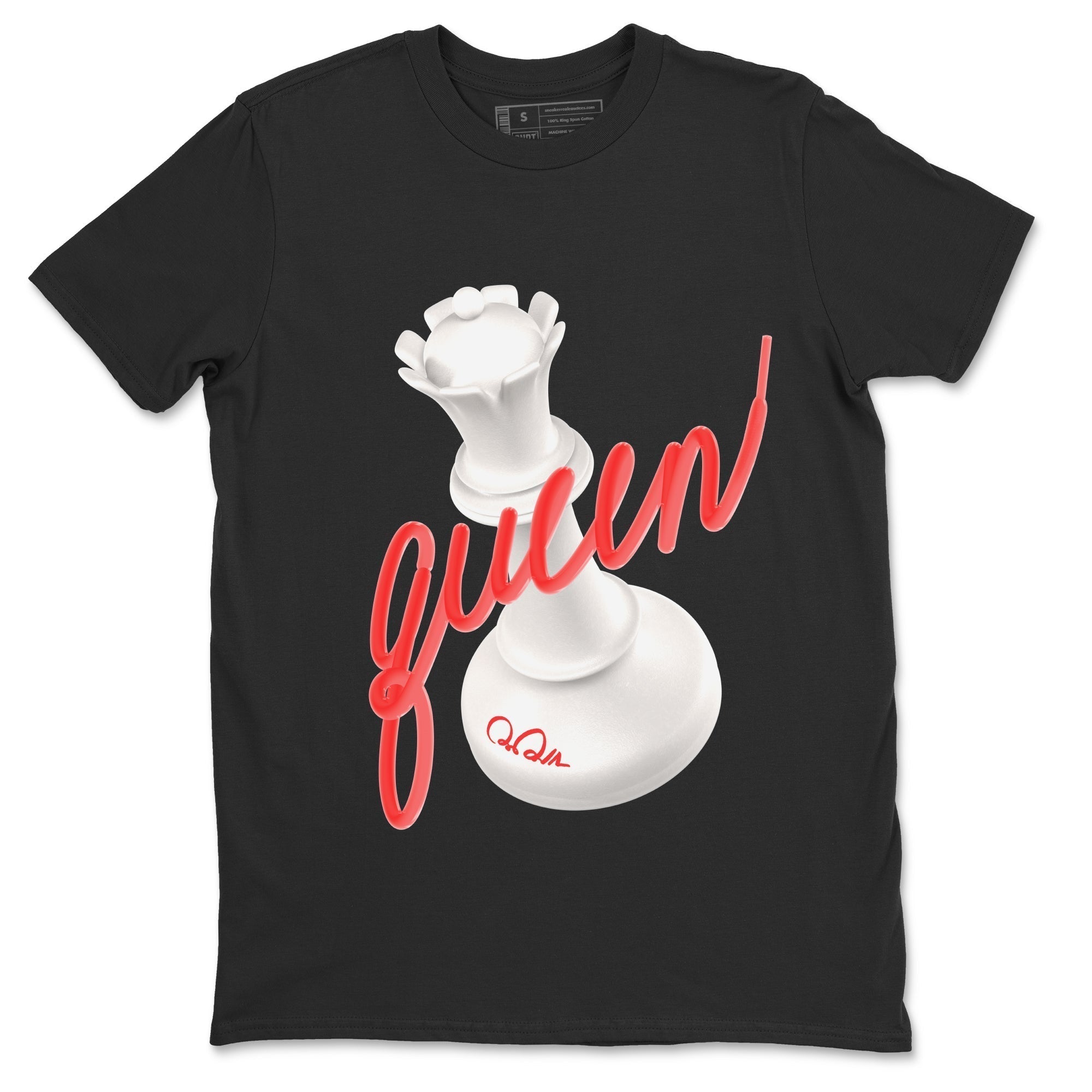 3D Queen Unisex Tops - Air Jordan 7 White Infrared