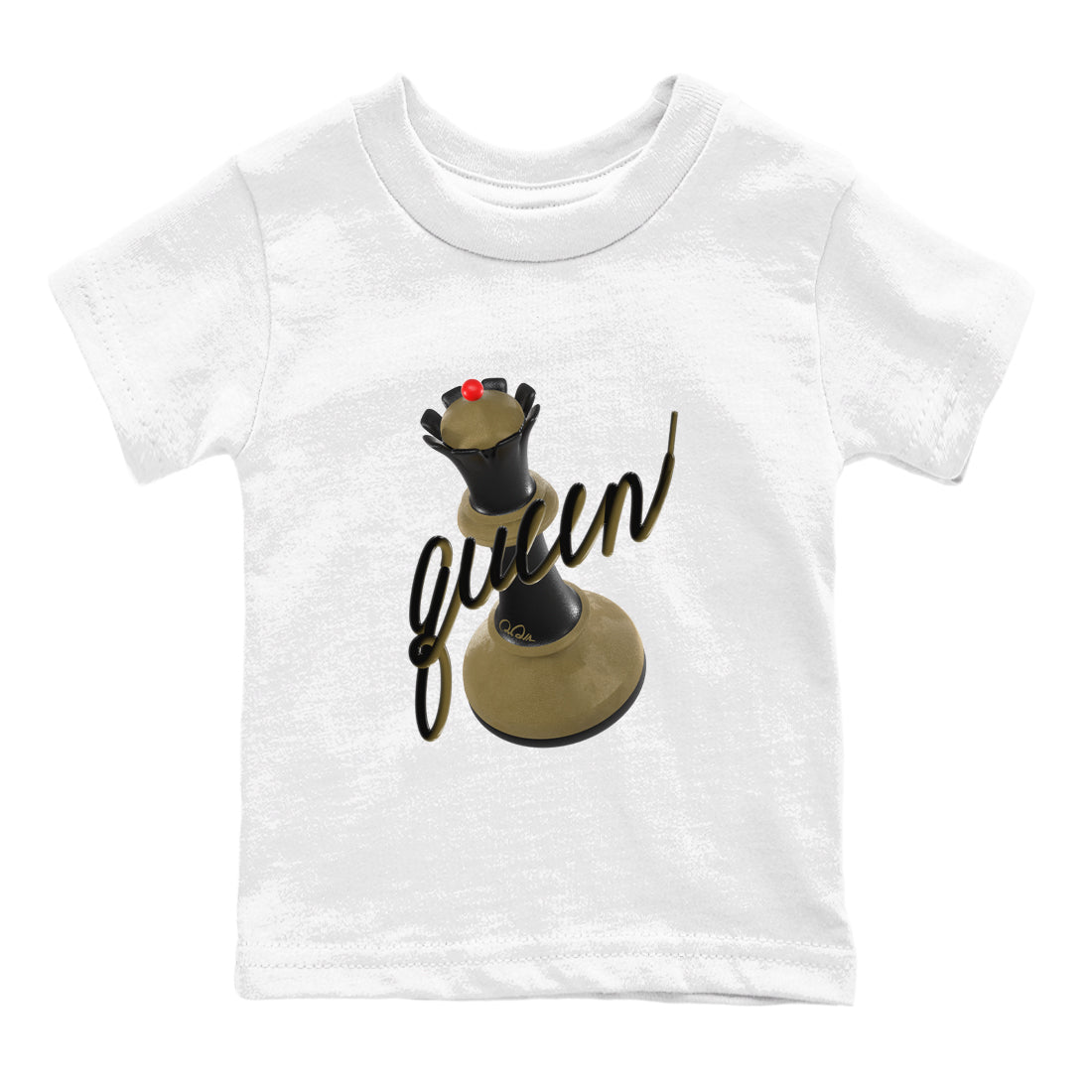 3D Queen snkmatch Tees Kids - Air Jordan 9 Olive