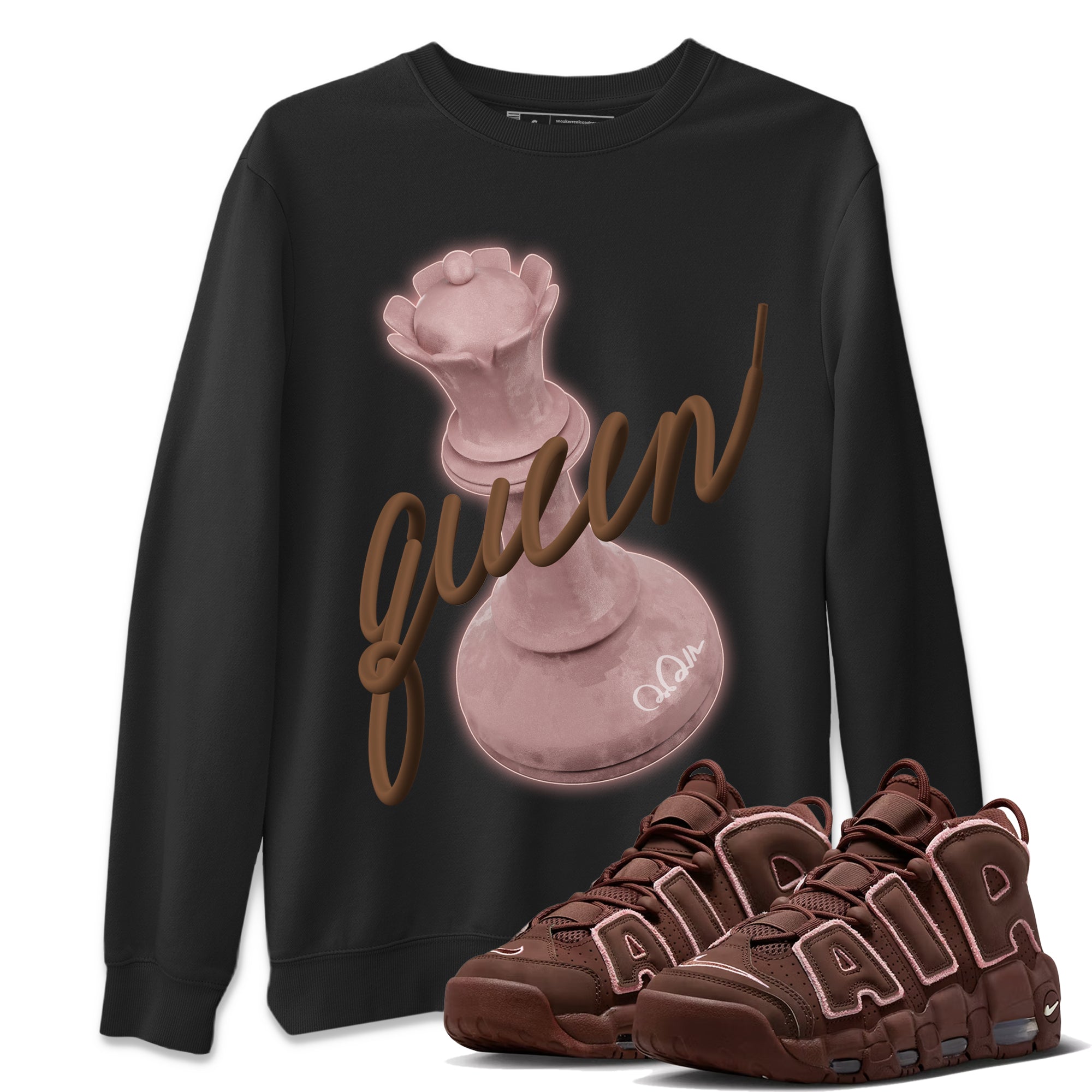 3D Queen Unisex Tops - Air More Uptempo Valentines Day