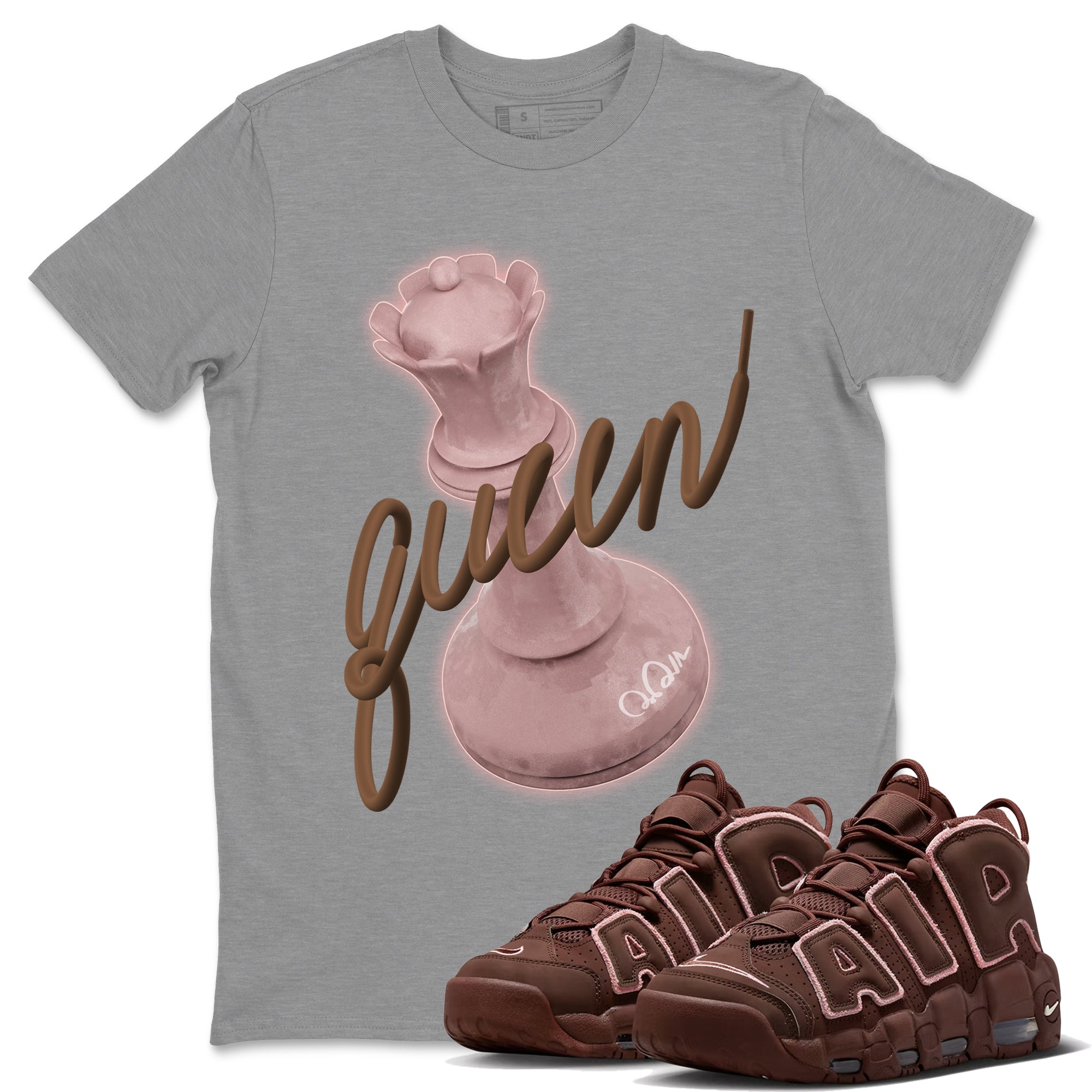 3D Queen Unisex Tops - Air More Uptempo Valentines Day
