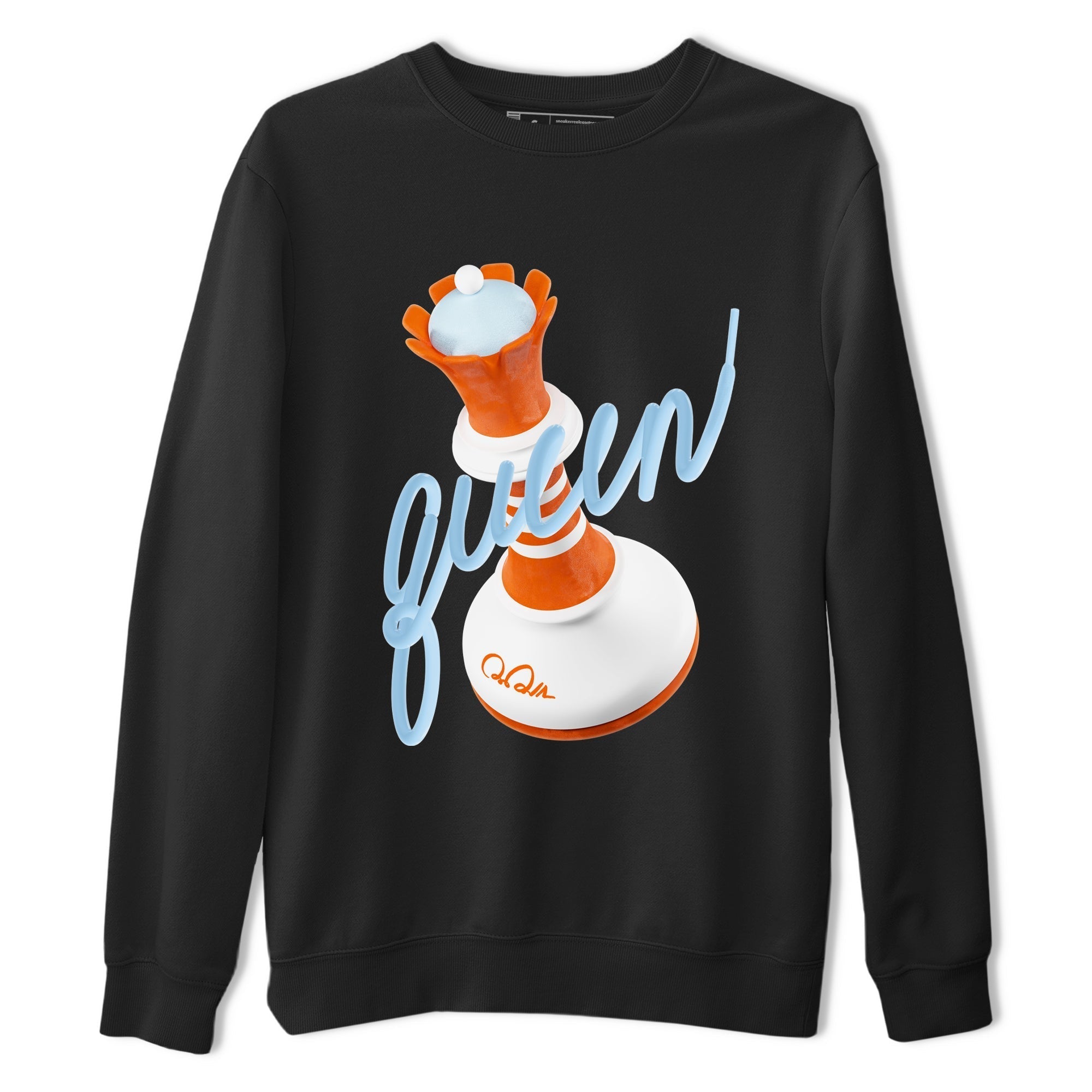 3D Queen snkmatch Tee - Crazy 8 Team Orange