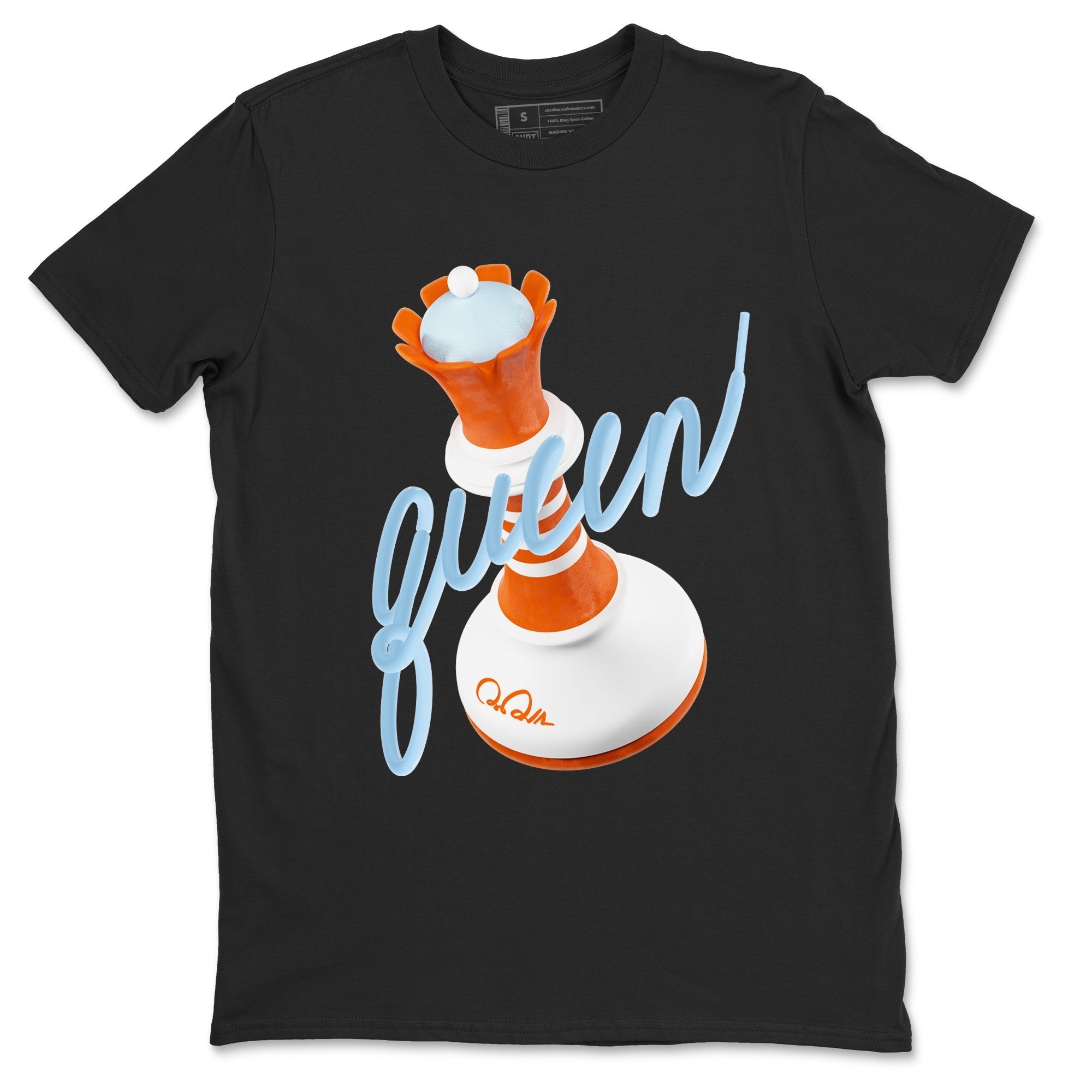 3D Queen snkmatch Tee - Crazy 8 Team Orange