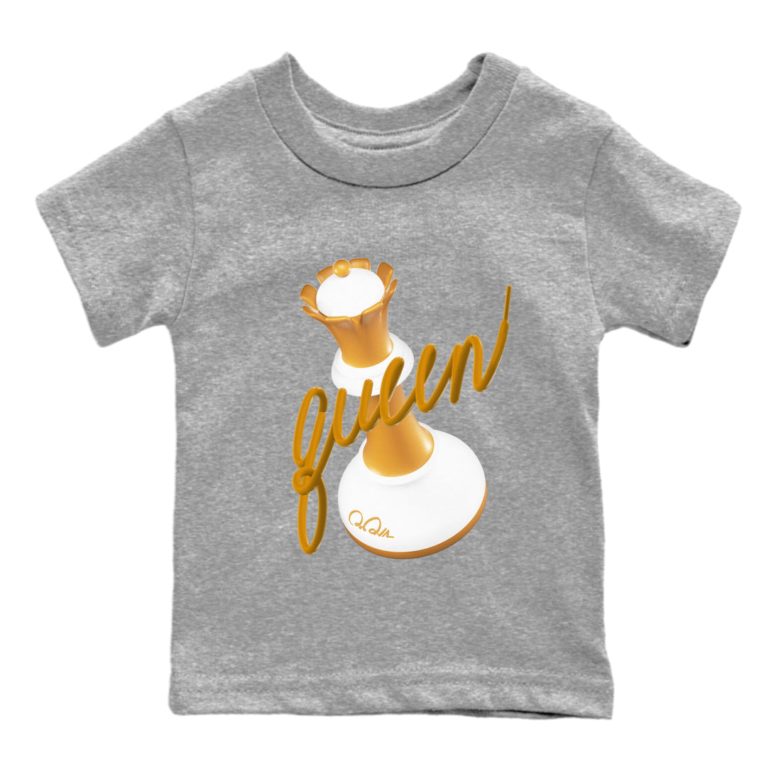 3D Queen snkmatch Tees Kids - Dunk Dark Curry