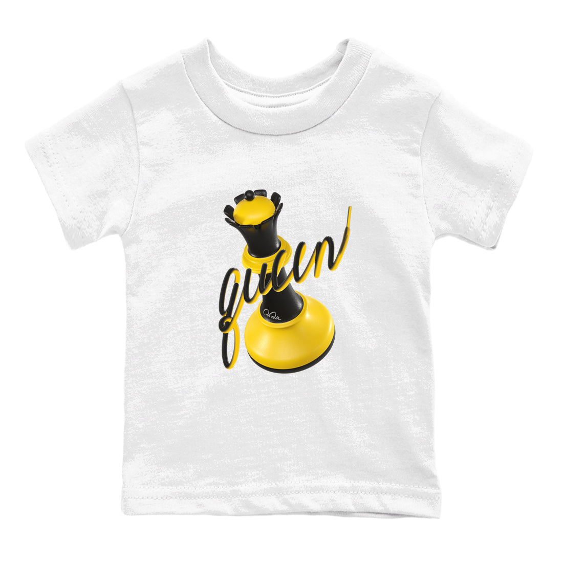 3D Queen snkmatch Tees Kids - Dunk High Pollen