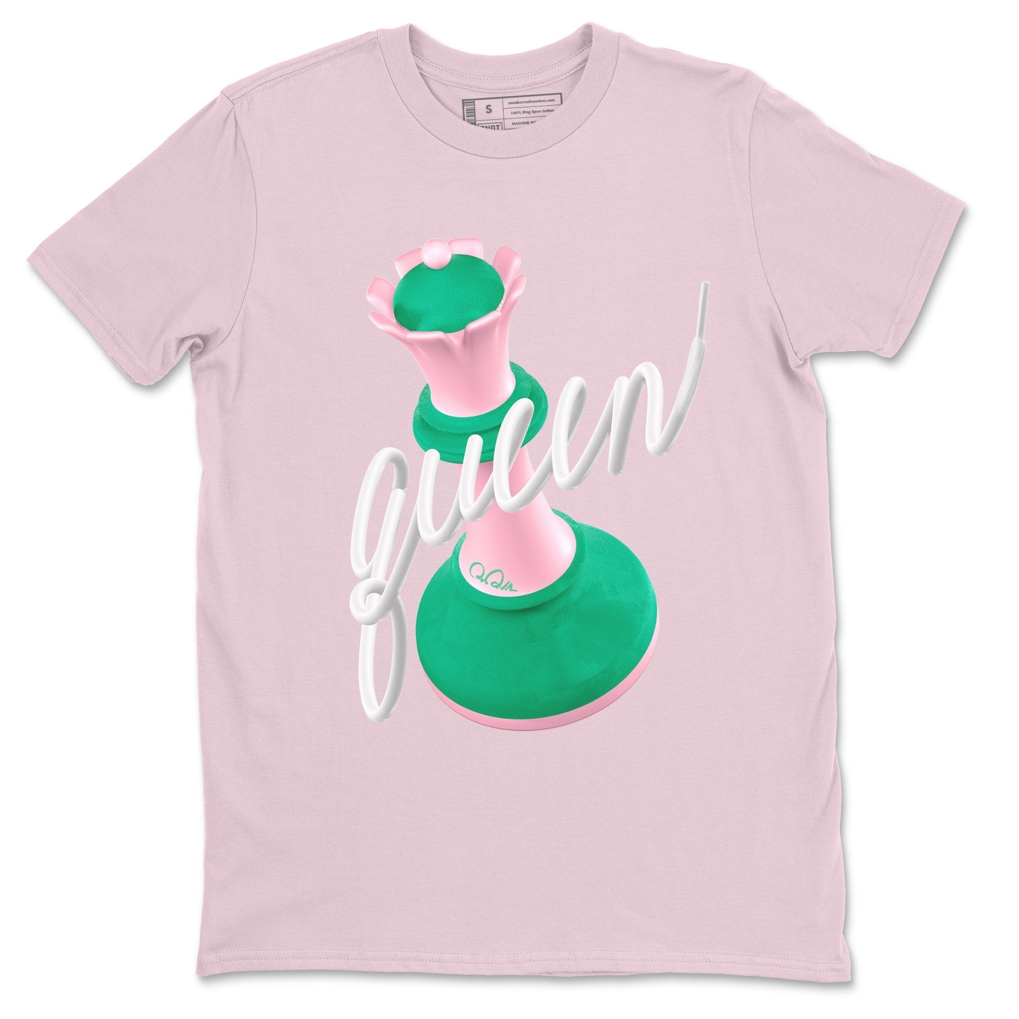 3D Queen snkmatch Tees - Dunk Medium Soft Pink Malachite