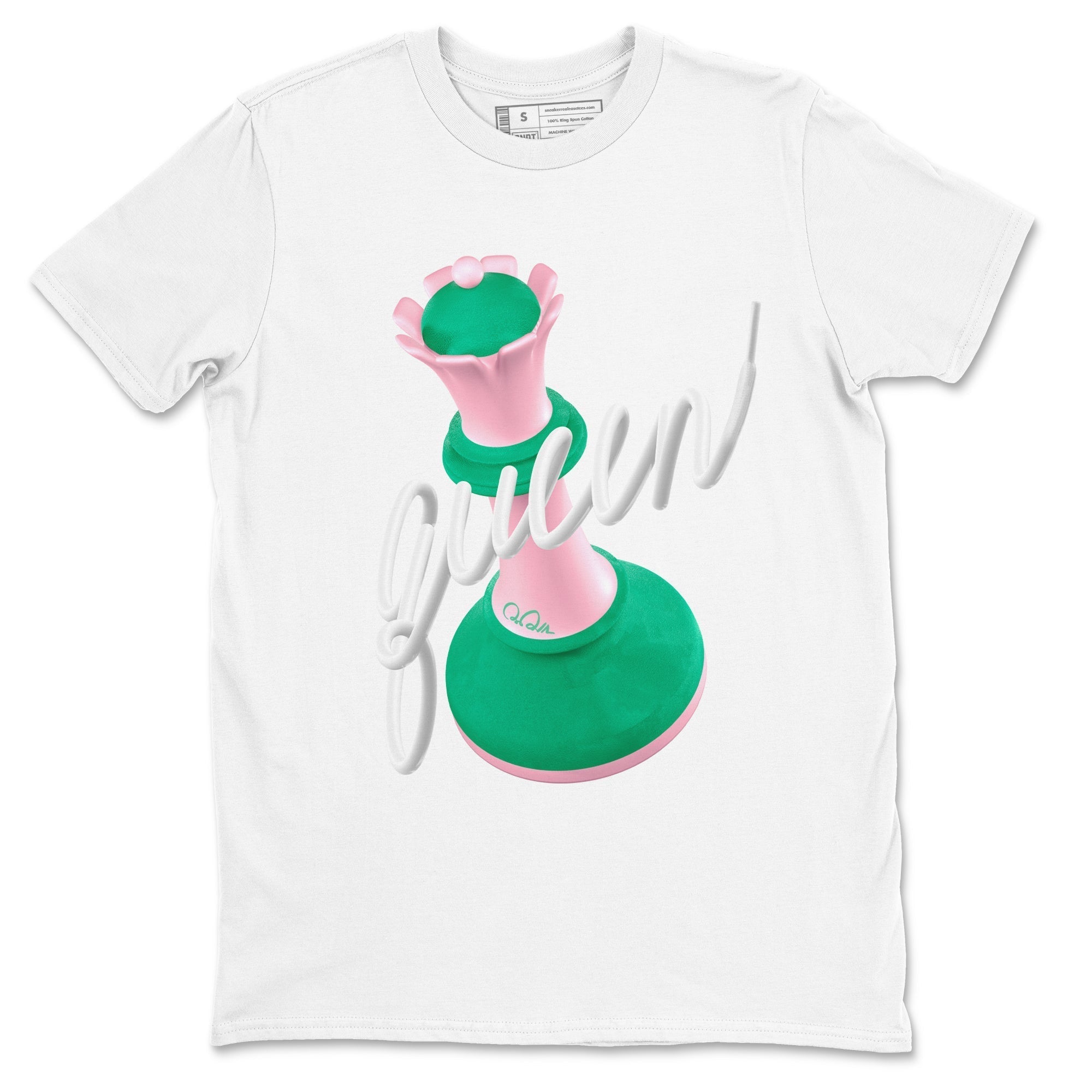 3D Queen snkmatch Tees - Dunk Medium Soft Pink Malachite