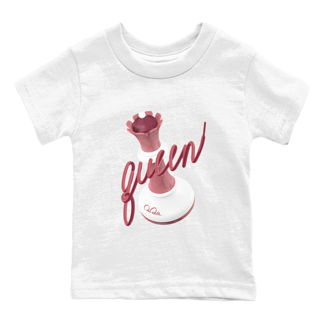 3D Queen snkmatch Tee Kids - Dunk Valentines Day 2024