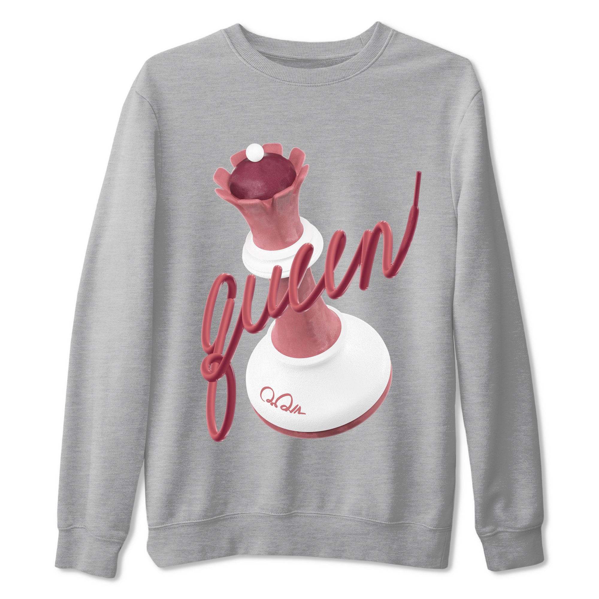 3D Queen snkmatch Tee - Dunk Valentines Day 2024