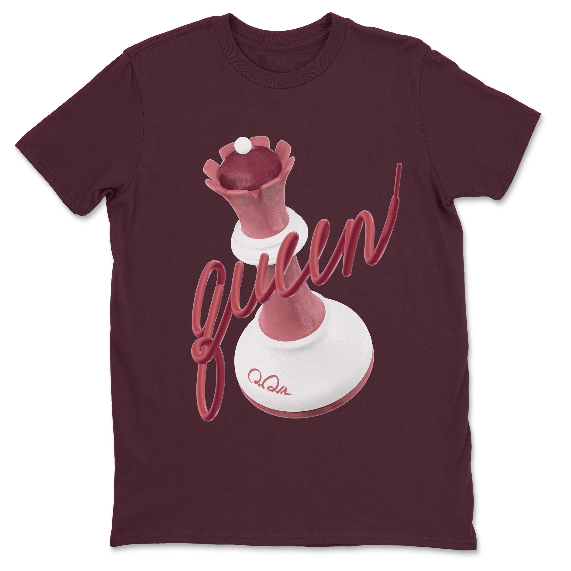 3D Queen snkmatch Tee - Dunk Valentines Day 2024
