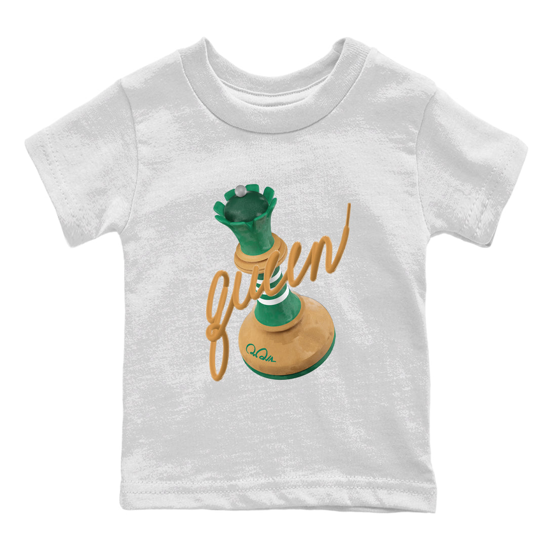 3D Queen snkmatch Tee Kids - Samba Collegiate Green Gum