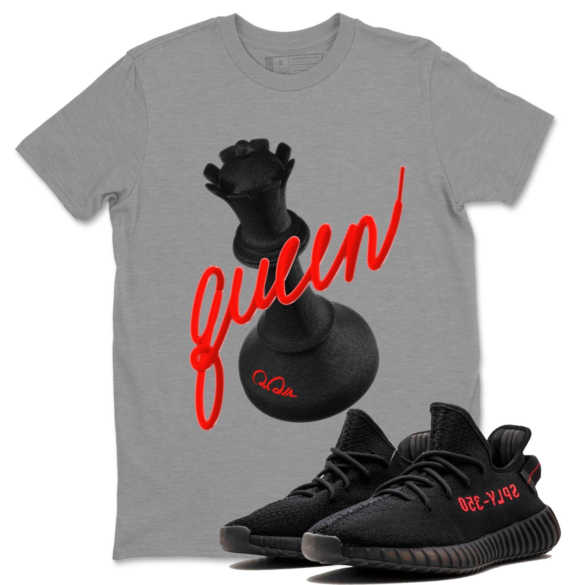 3D Queen snkmatch Tee - Yeezy 350 Bred