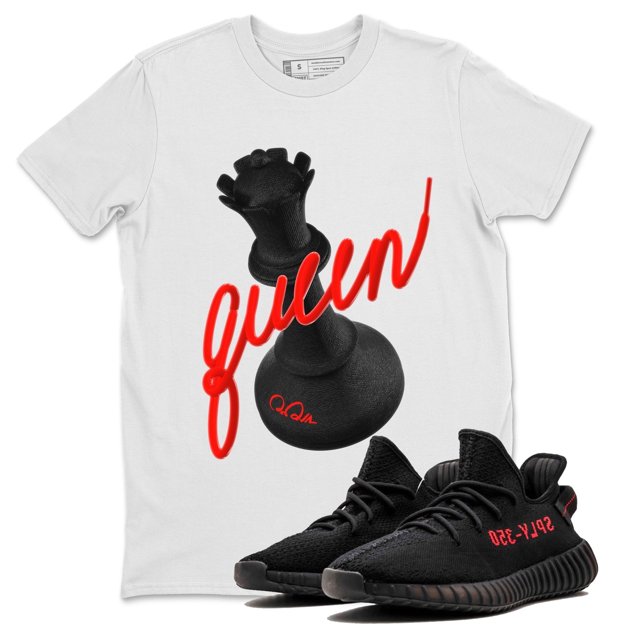 3D Queen snkmatch Tee - Yeezy 350 Bred