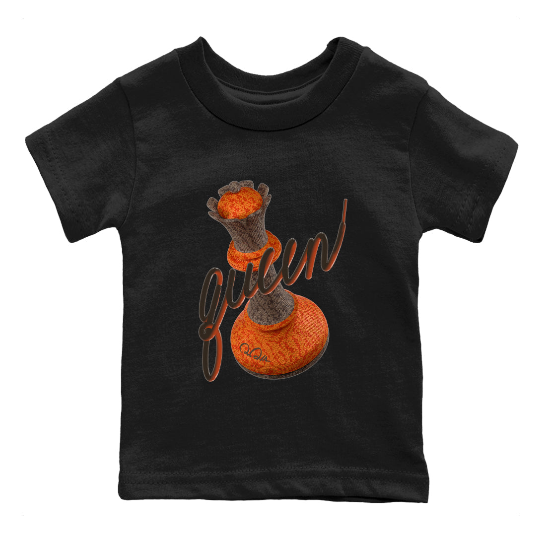 3D Queen snkmatch Tee Kids - Yeezy 350 Carbon Beluga