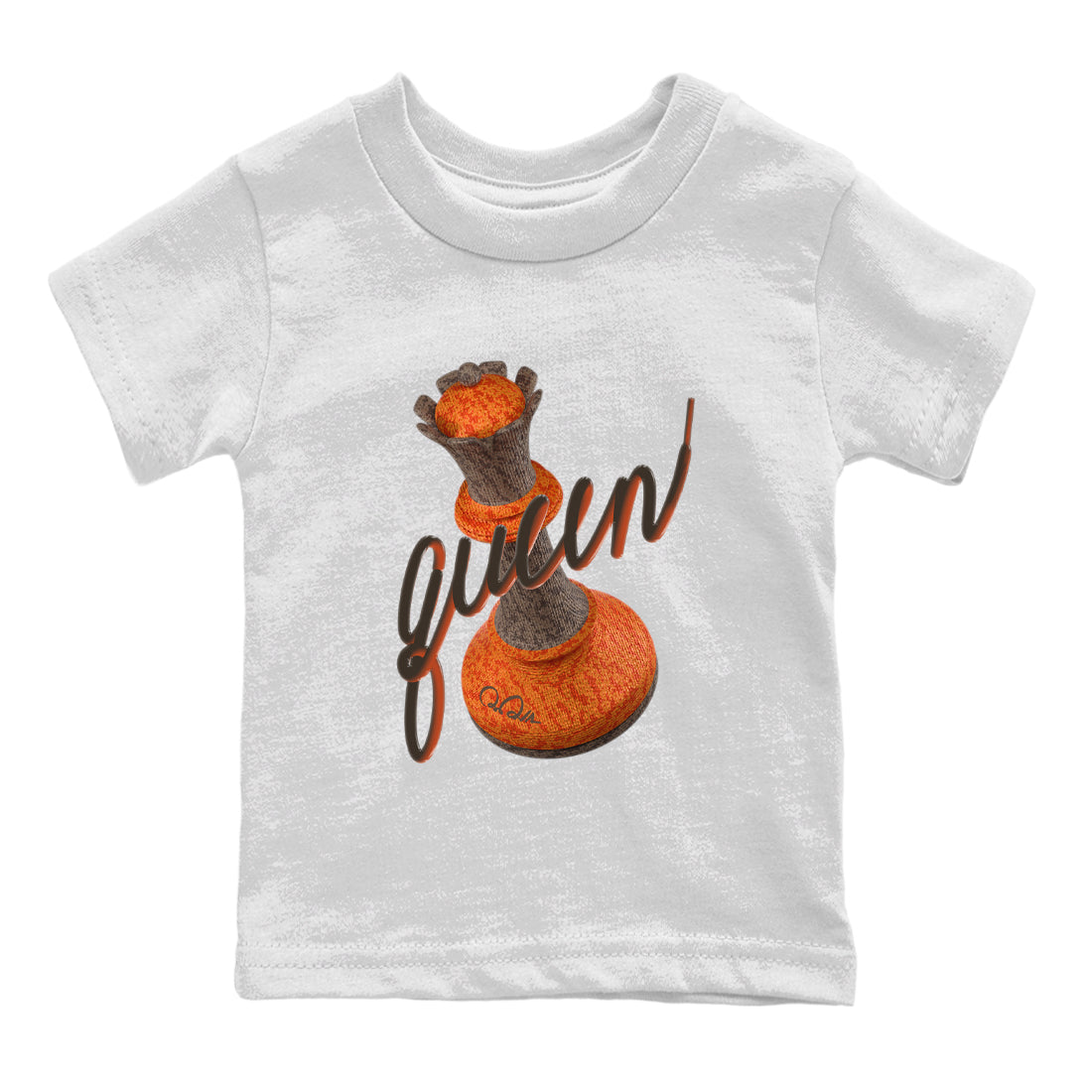3D Queen snkmatch Tee Kids - Yeezy 350 Carbon Beluga
